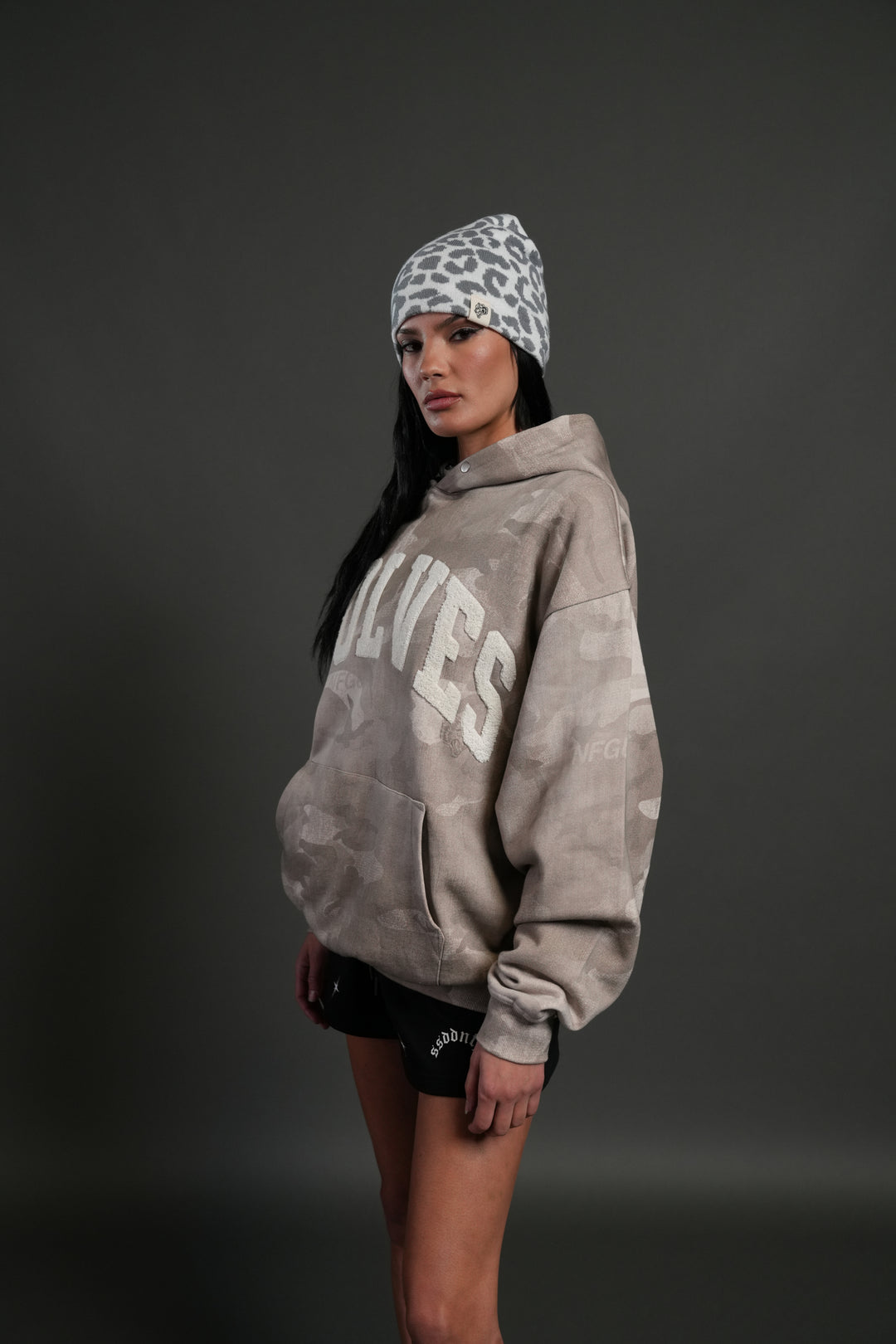 Always Loyal Unisex "Pierce" Hoodie in Clay Vintage Woodland Camo