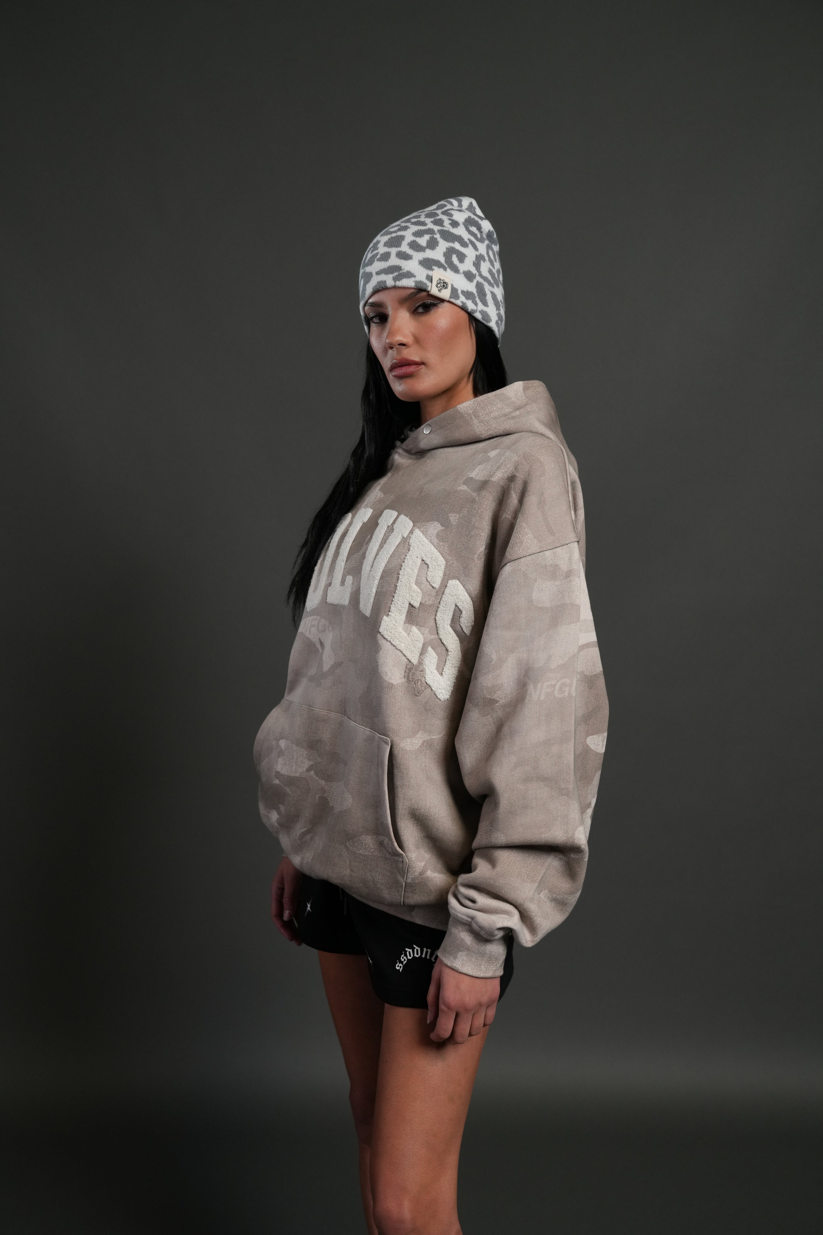 Always Loyal Unisex "Pierce" Hoodie in Clay Vintage Woodland Camo