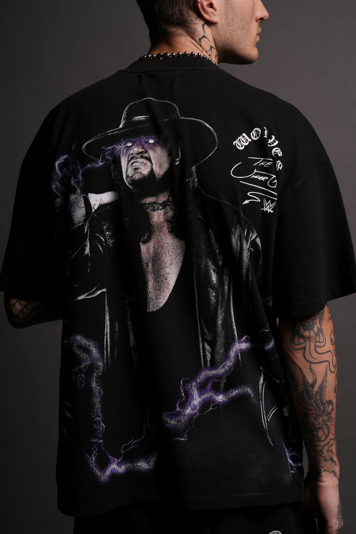 Hell's Gate "Side By Side" Series Oversized Tee in Black