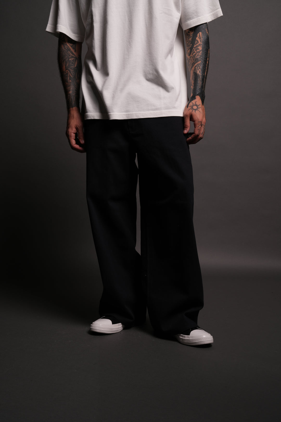 Wolf Chopper Lukas Work Pants in Navy