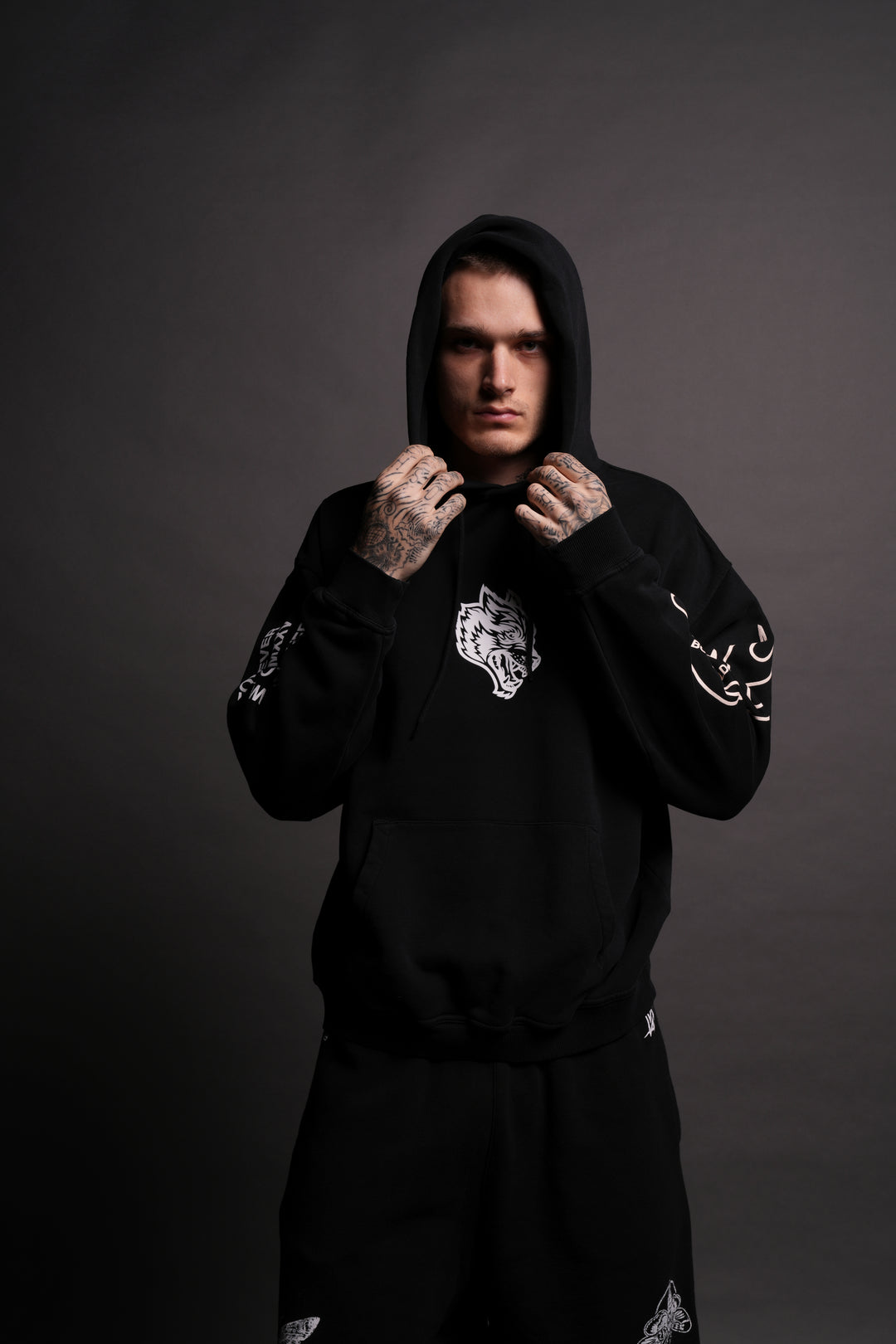 Risen "Bishop" Hoodie in Black