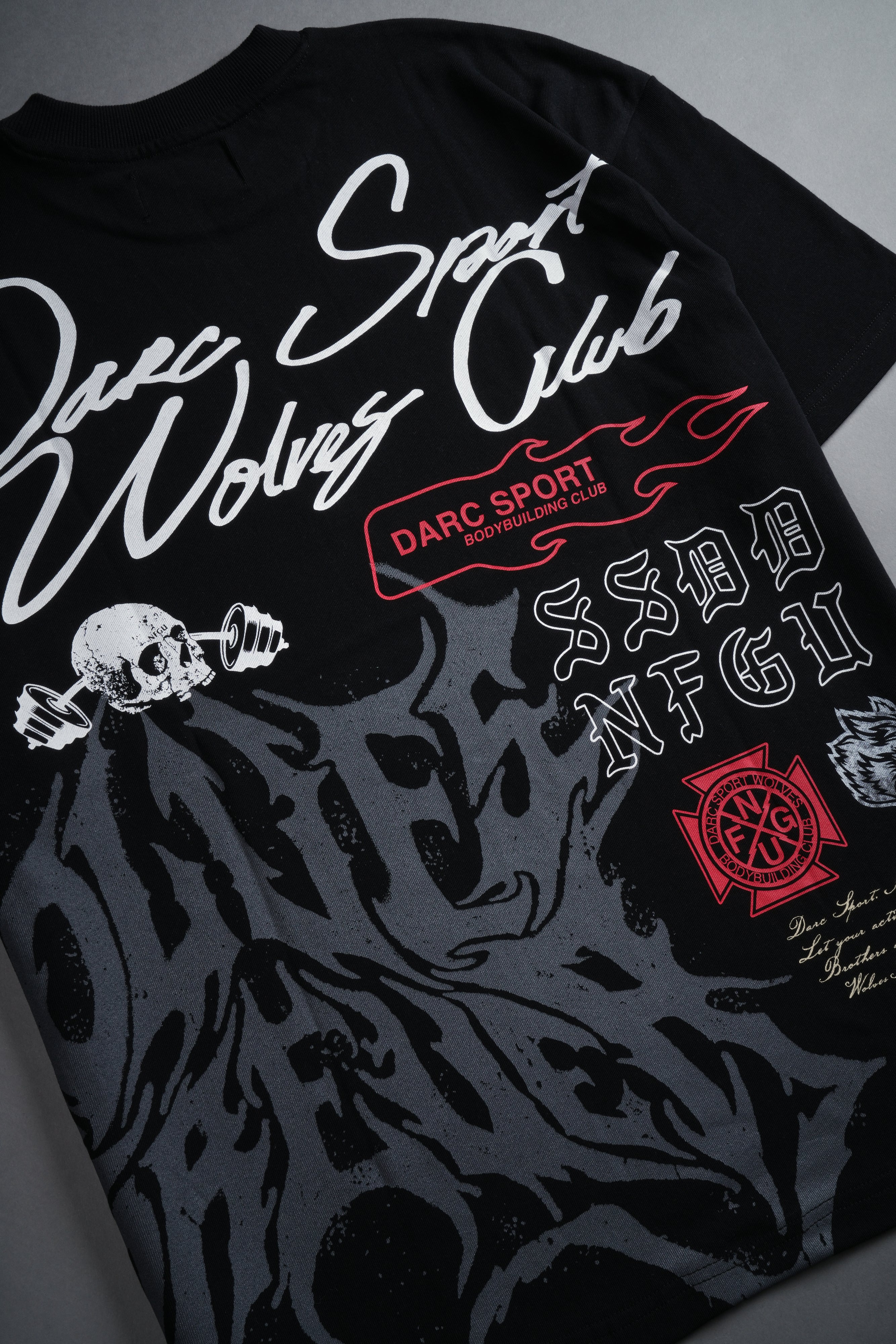 OnlyUs Forever "Premium" Oversized Tee in Black