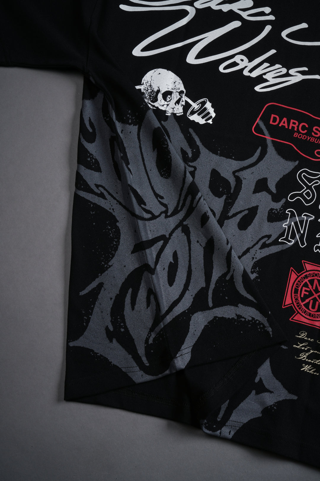 OnlyUs Forever "Premium" Oversized Tee in Black