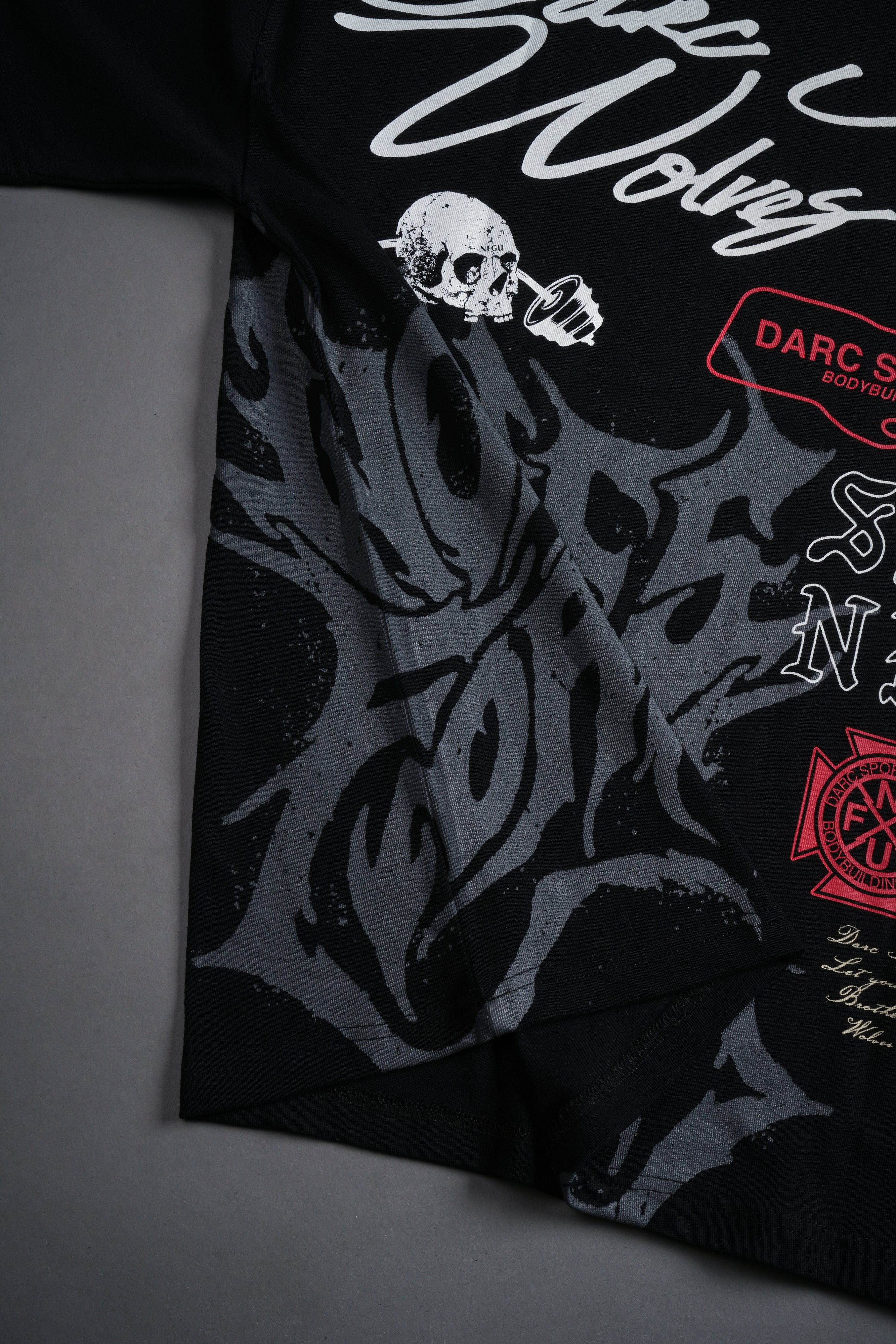 OnlyUs Forever "Premium" Oversized Tee in Black