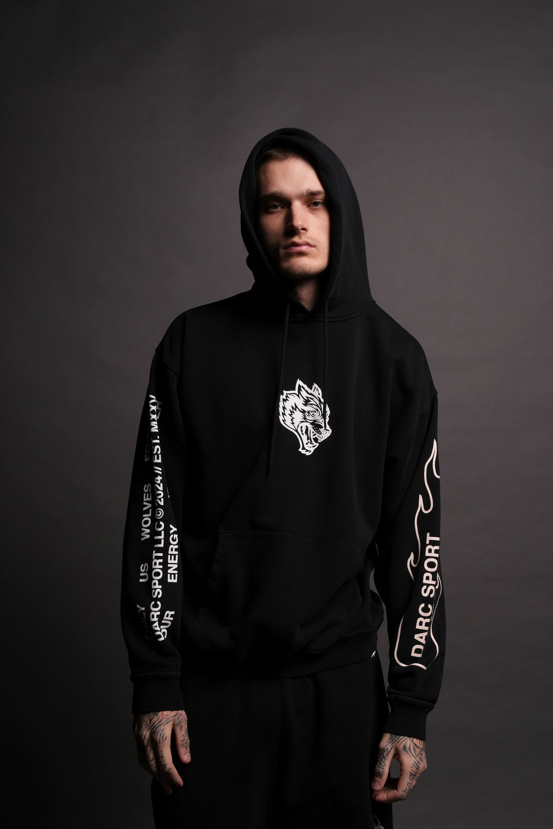 Risen "Bishop" Hoodie in Black