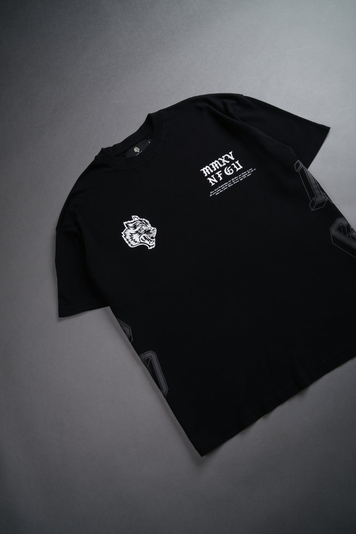 Unbroken "Premium" Oversized Tee in Black