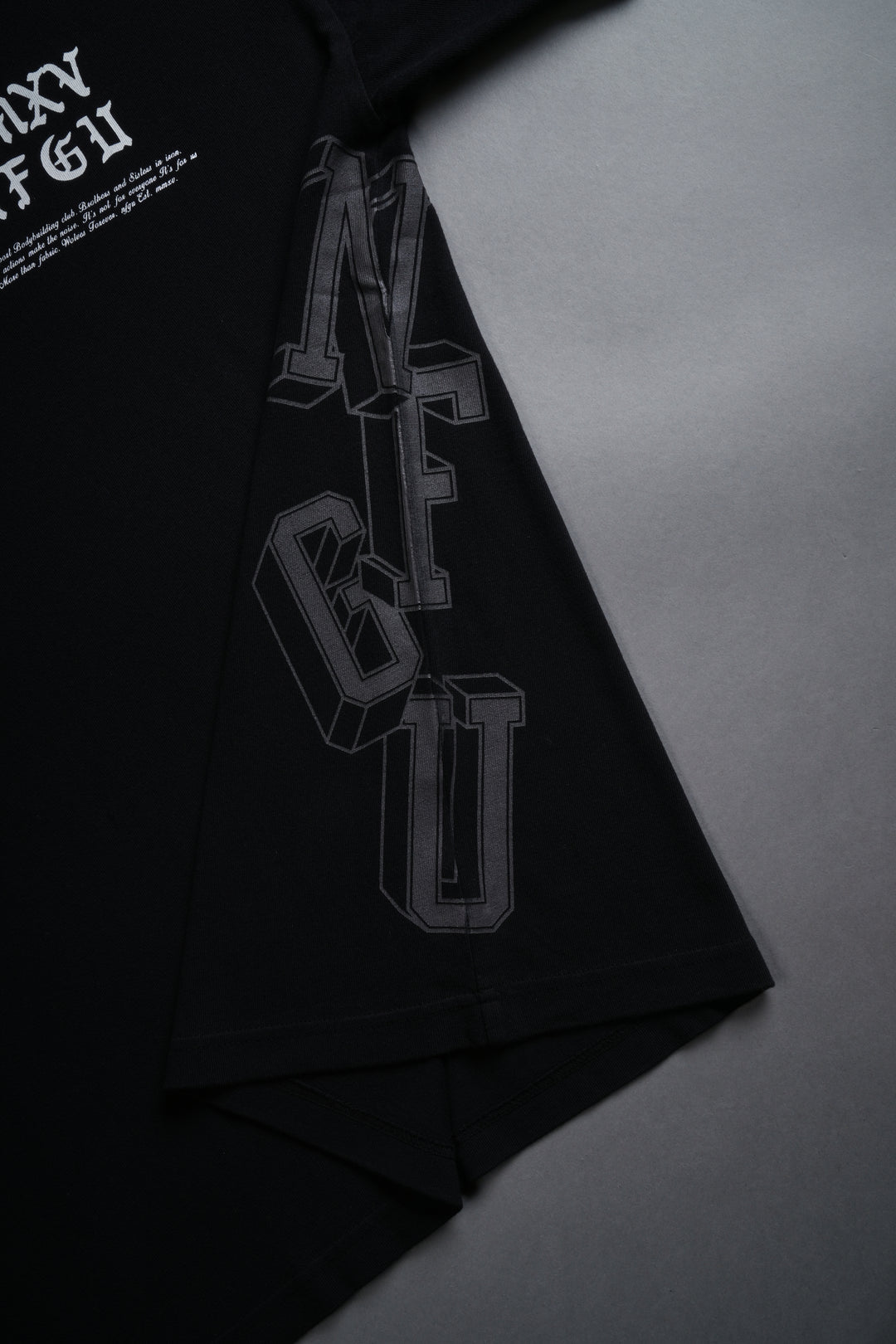 Unbroken "Premium" Oversized Tee in Black