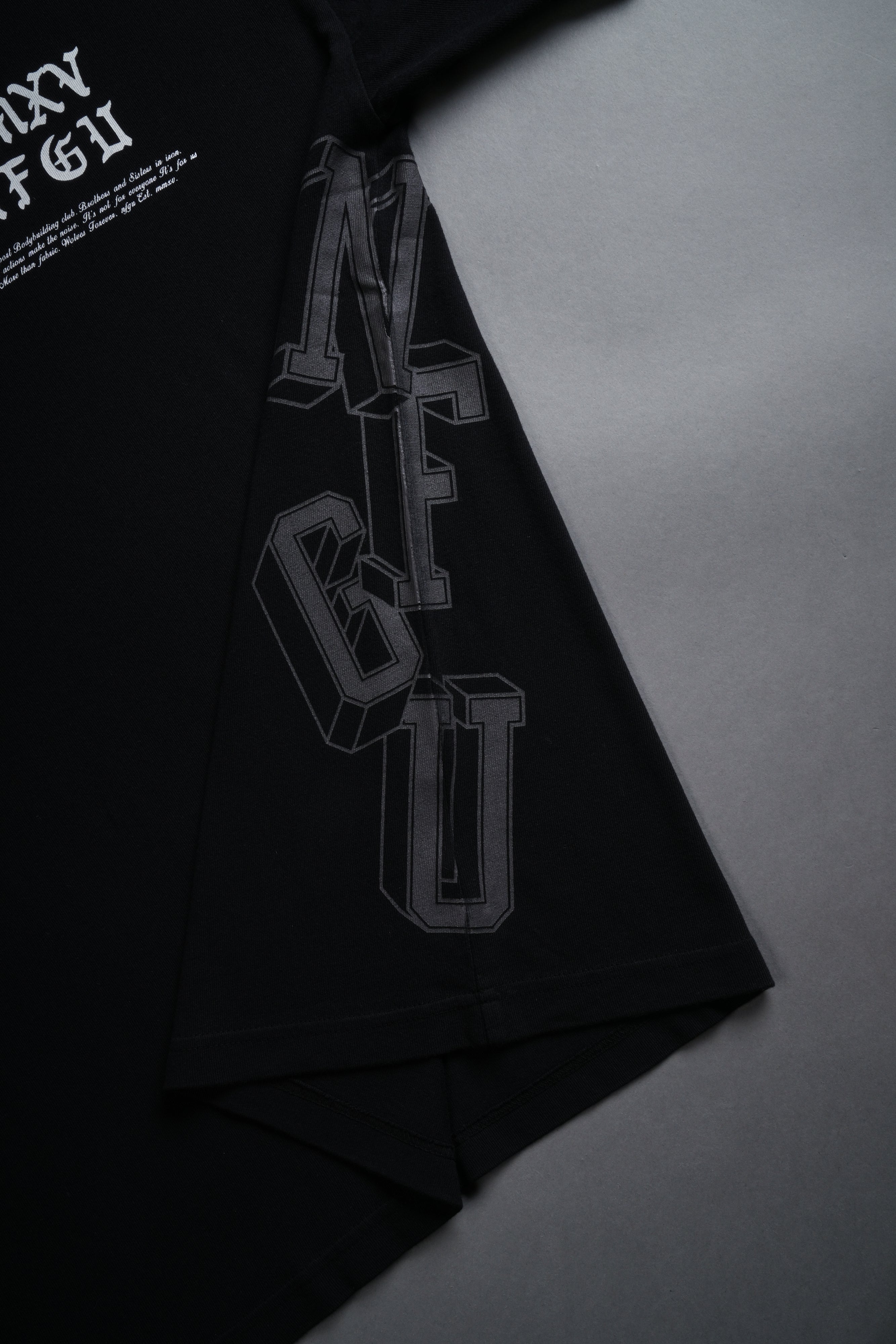 Unbroken "Premium" Oversized Tee in Black