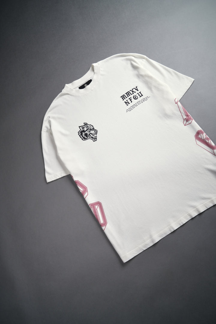 Unbroken "Premium" Oversized Tee in Cream