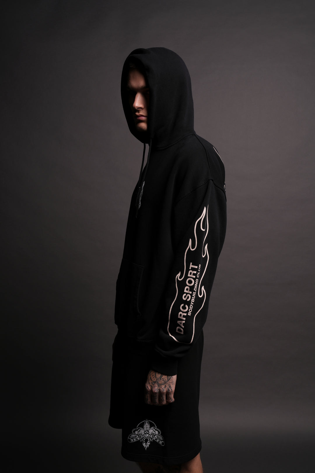 Risen "Bishop" Hoodie in Black