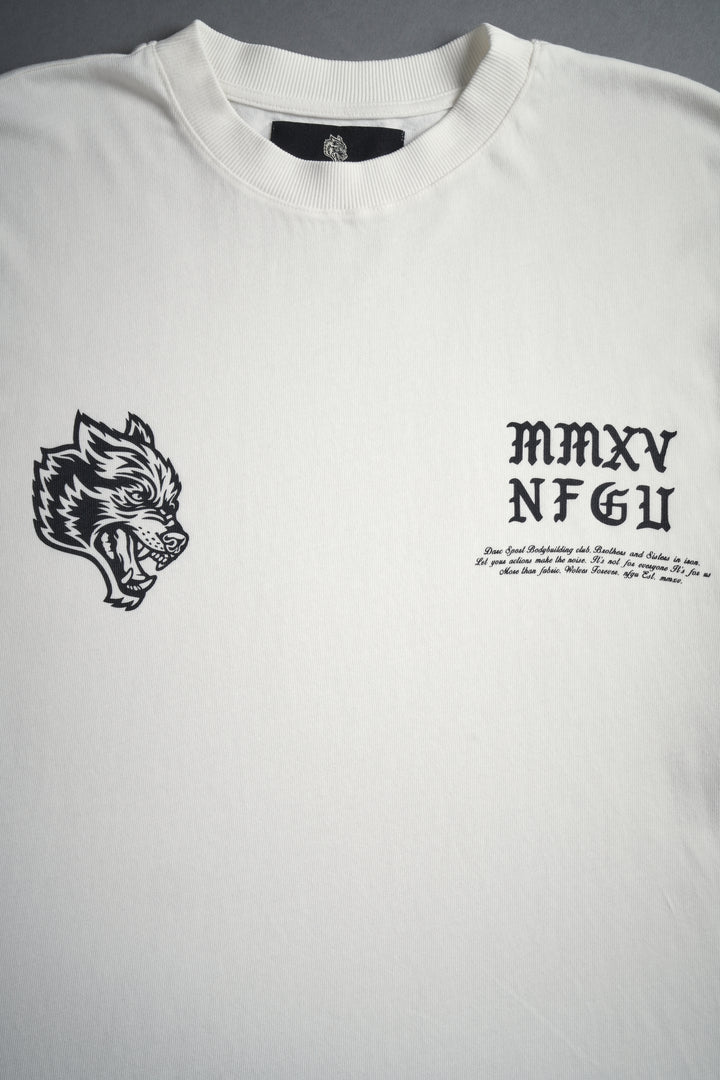 Unbroken "Premium" Oversized Tee in Cream