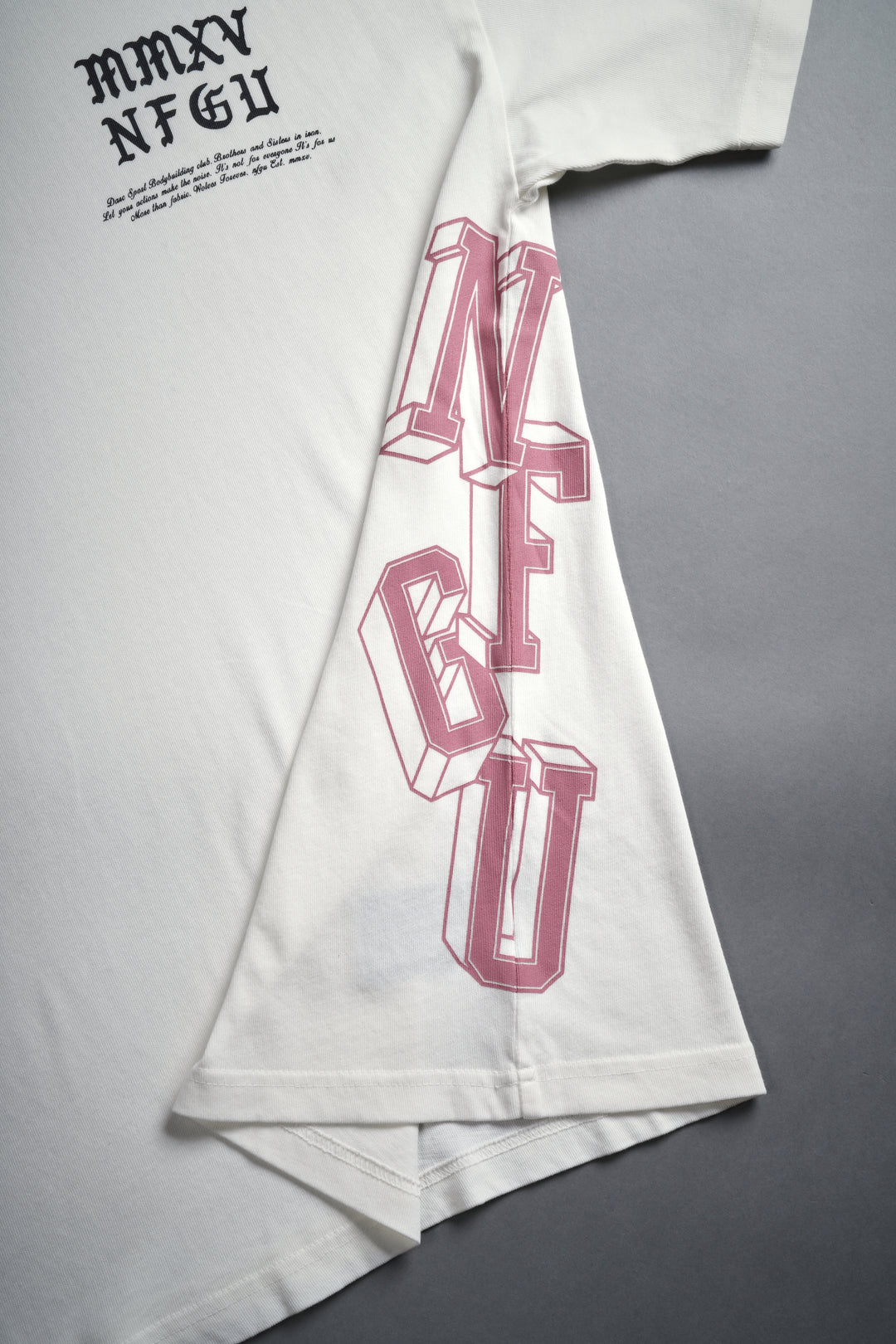 Unbroken "Premium" Oversized Tee in Cream