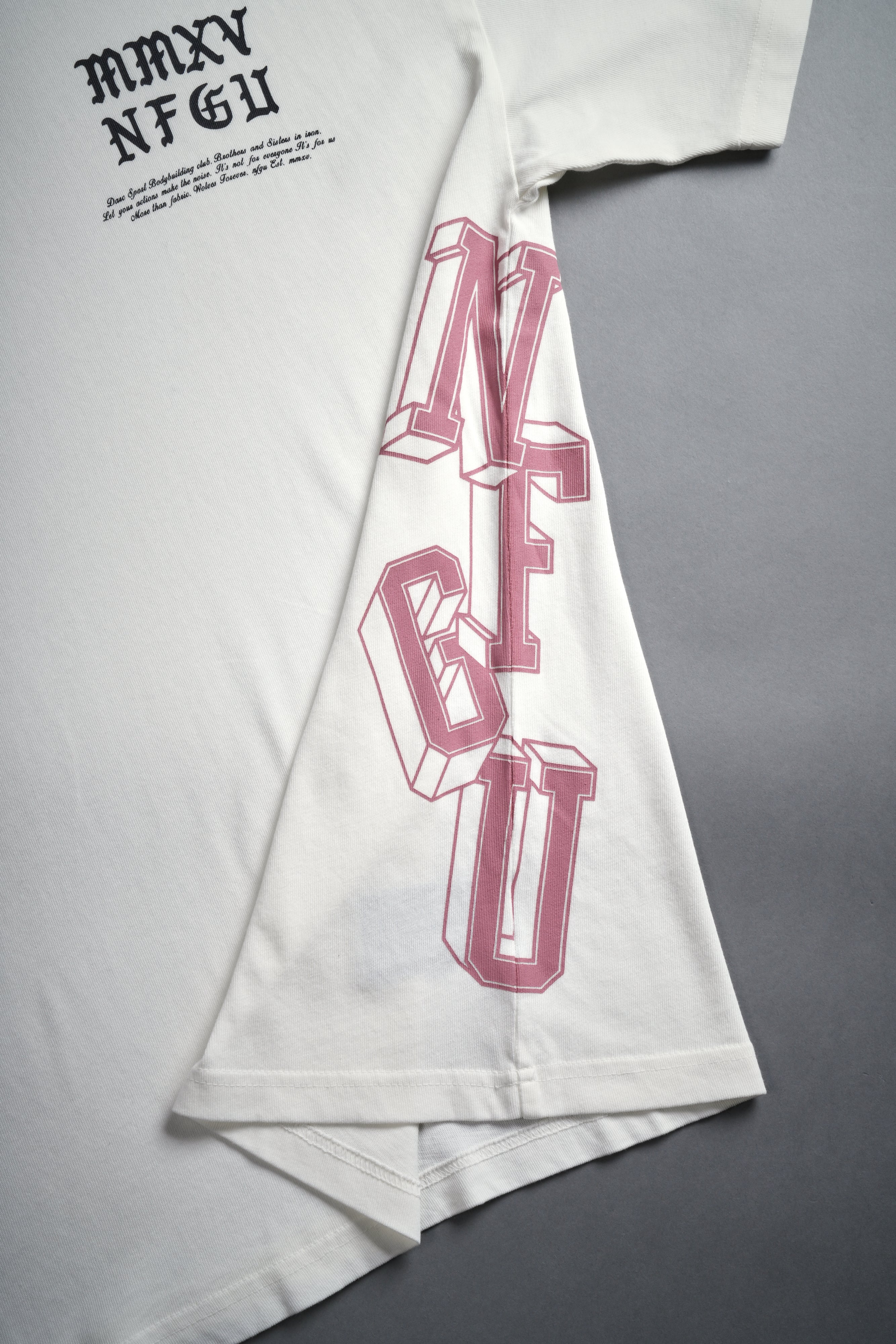 Unbroken "Premium" Oversized Tee in Cream