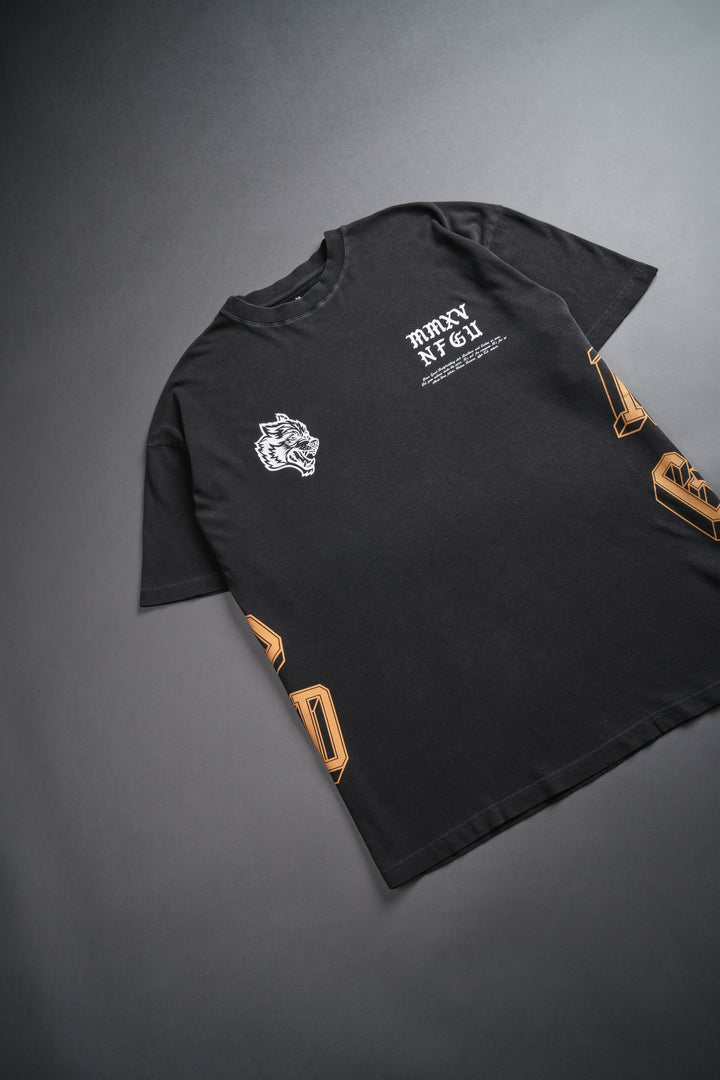 Unbroken "Premium" Oversized Tee in Wolf Gray