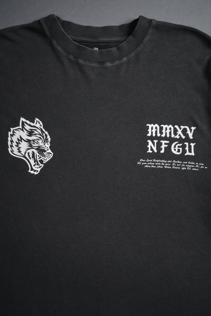 Unbroken "Premium" Oversized Tee in Wolf Gray