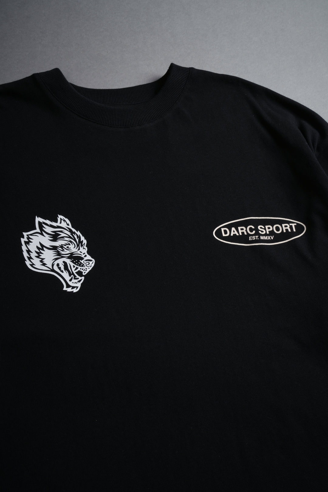Way of the Wolves "Premium" Oversized Tee in Black