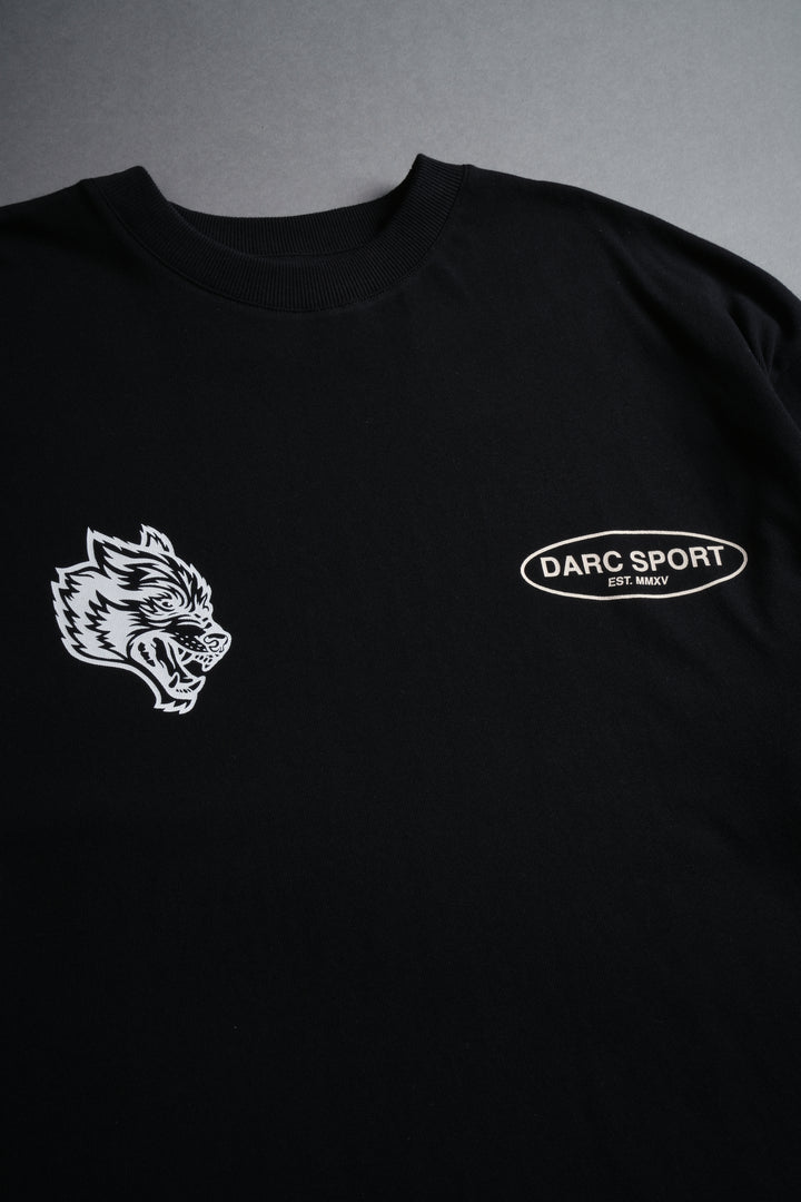 Way of the Wolves "Premium" Oversized Tee in Black