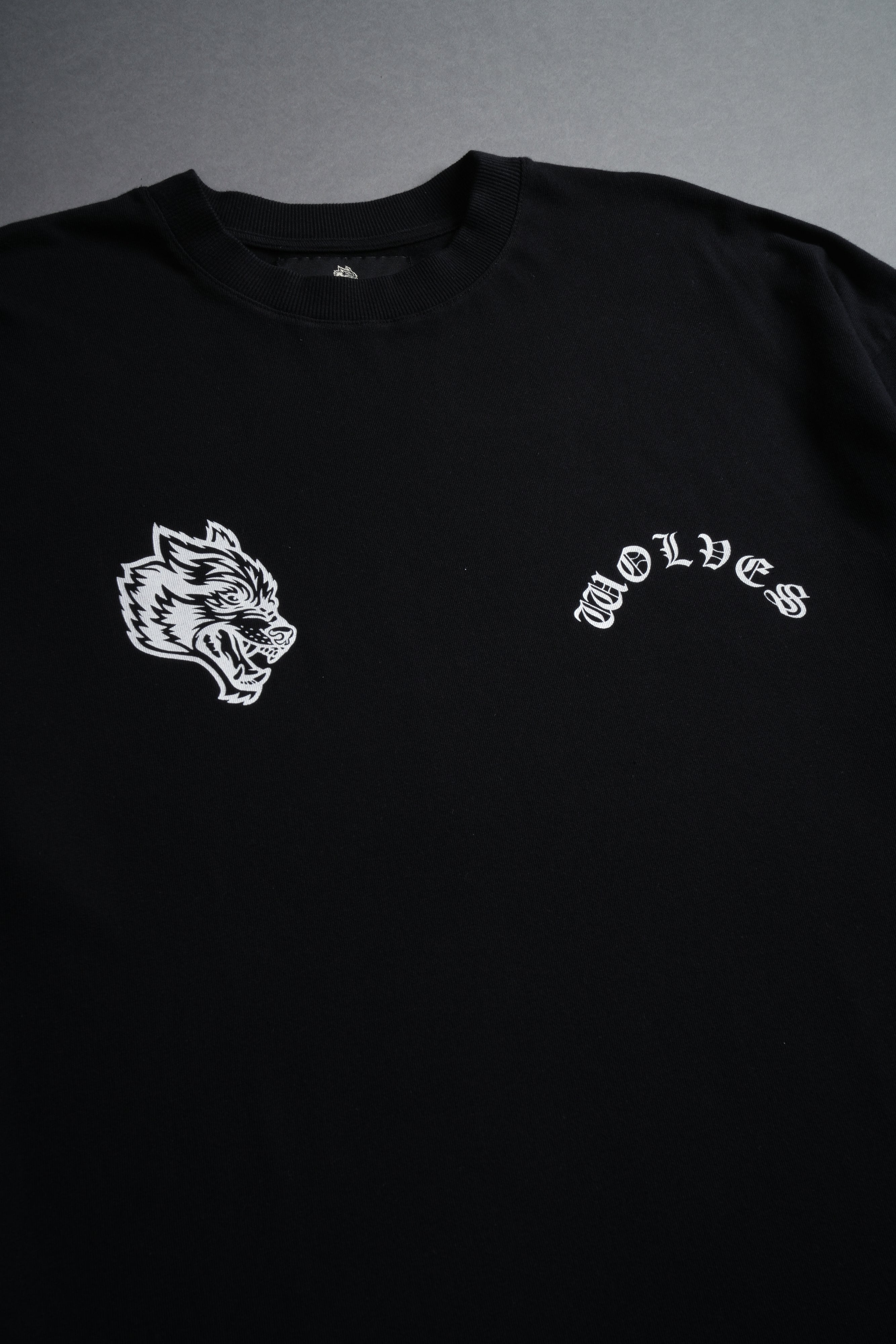 With Credence V3 "Premium" Oversized Tee in Black