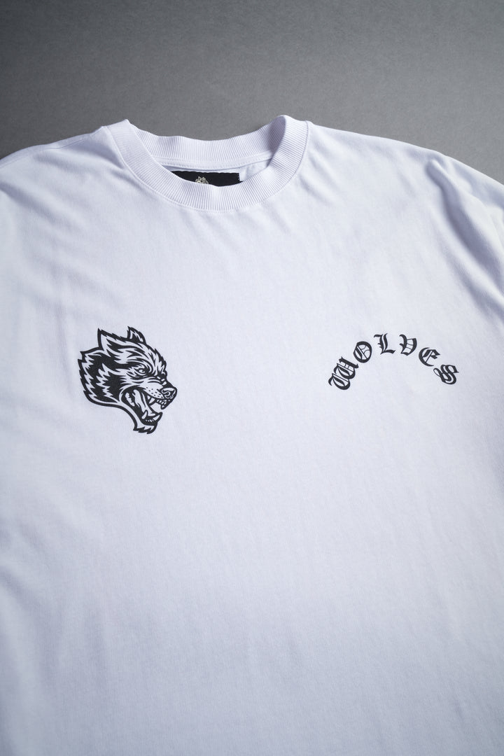 With Credence V3 "Premium" Oversized Tee in White