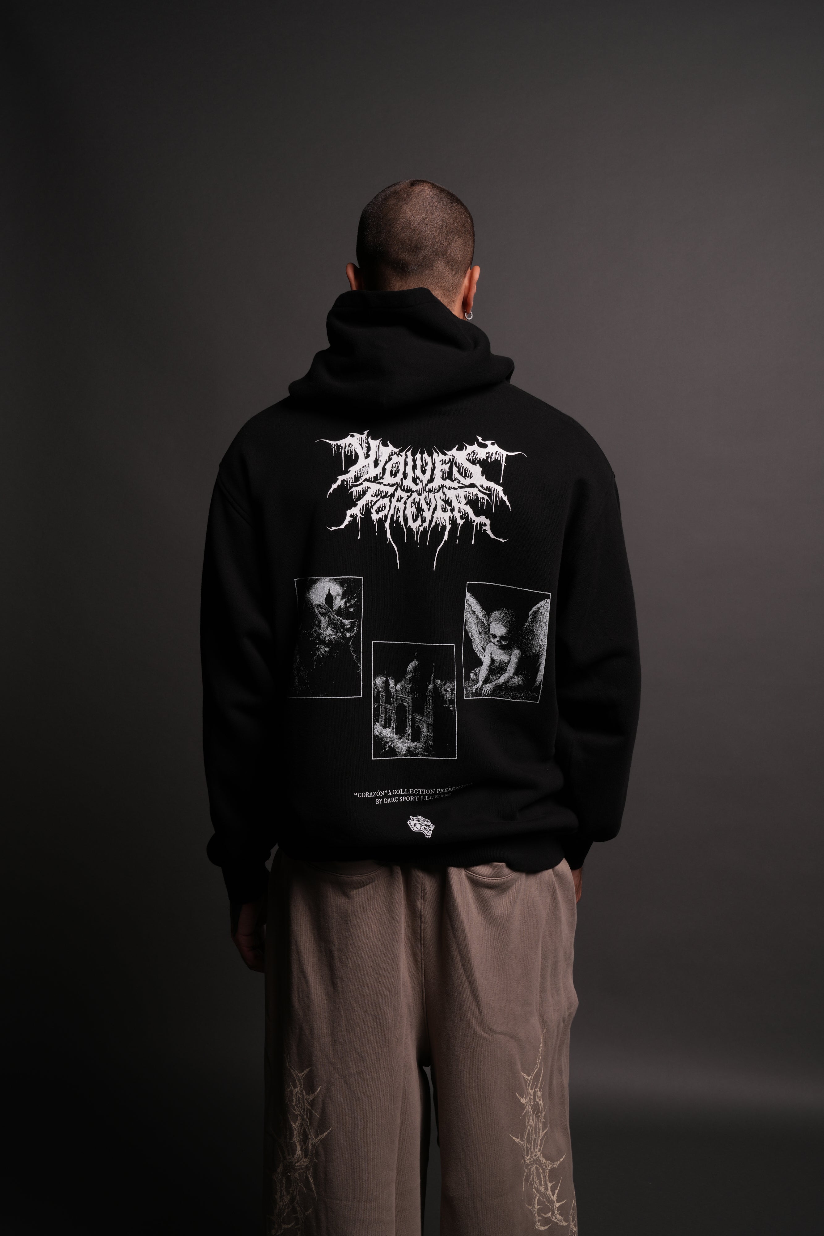 Life From Death "Pierce" Hoodie in Black