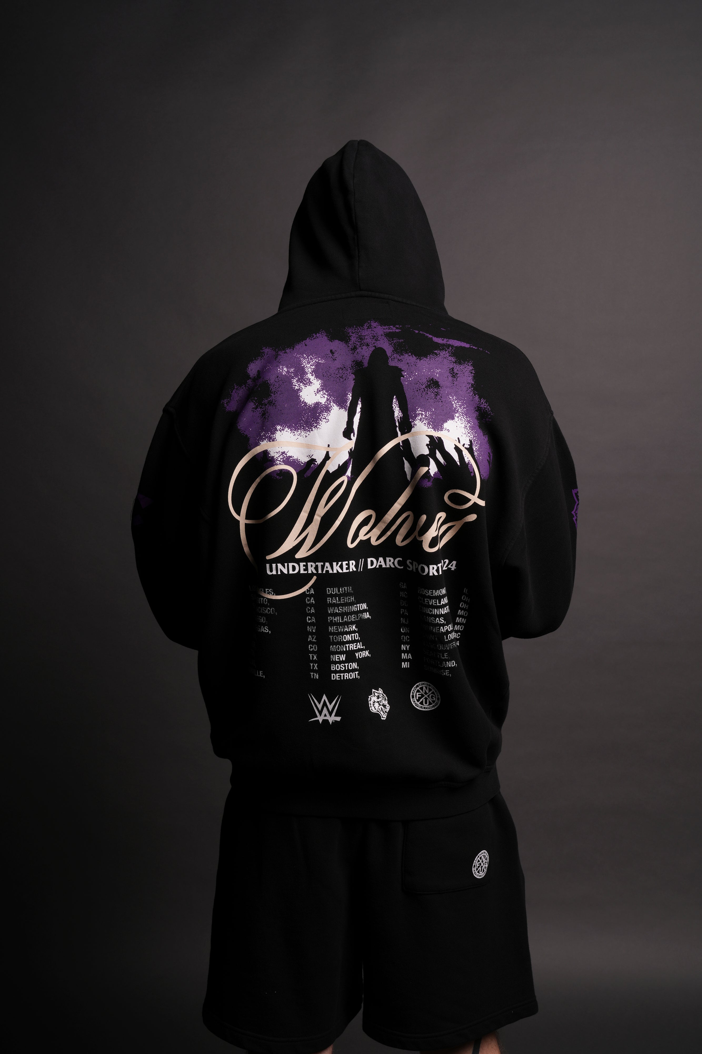 (1 OF 500) From the Grave "Pierce" Hoodie in Black