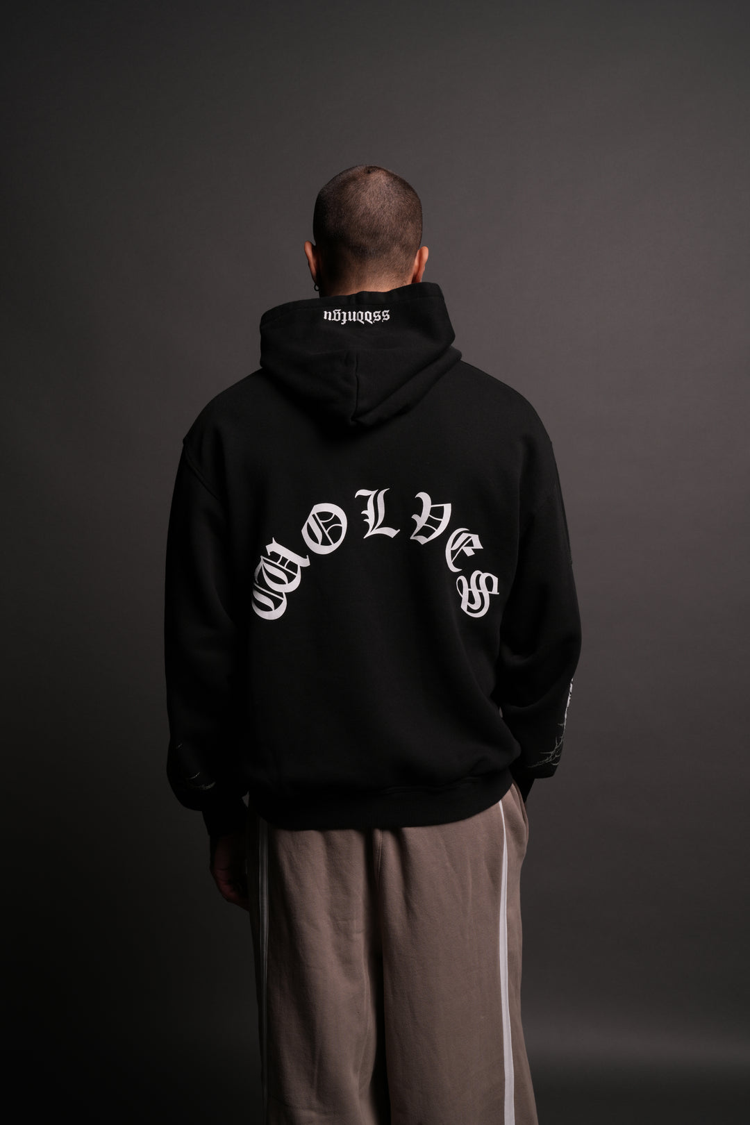 Scorpion Rose "Pierce" Hoodie in Black