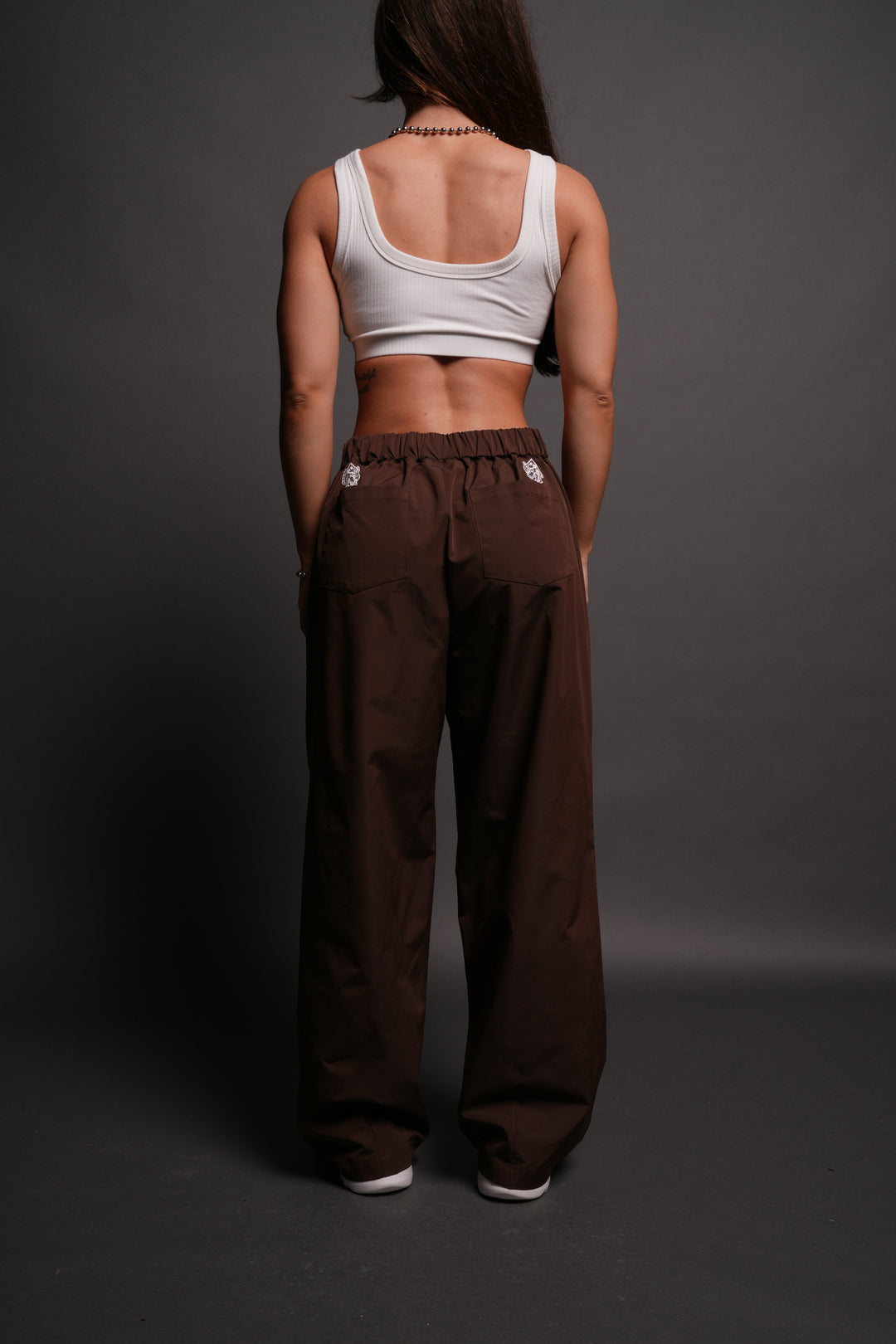 Loyalty Patch Hadi Pants in Brown