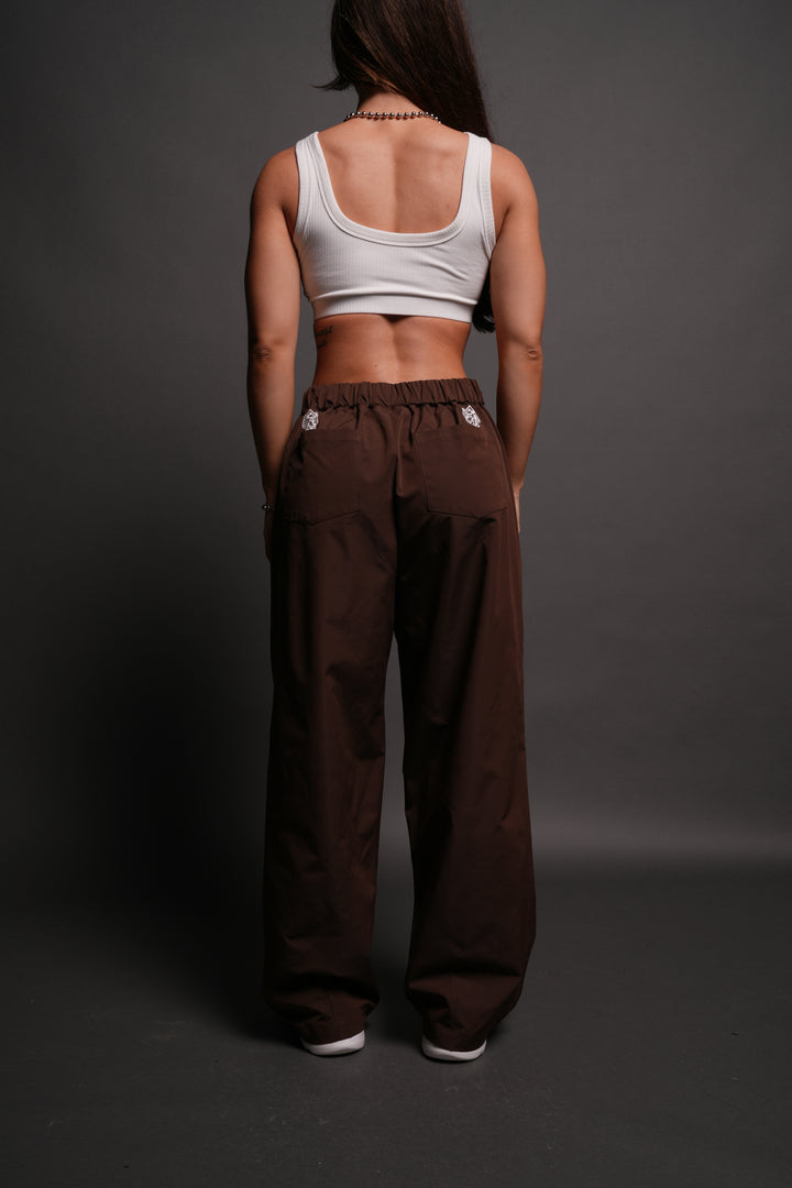 Loyalty Patch Hadi Pants in Brown