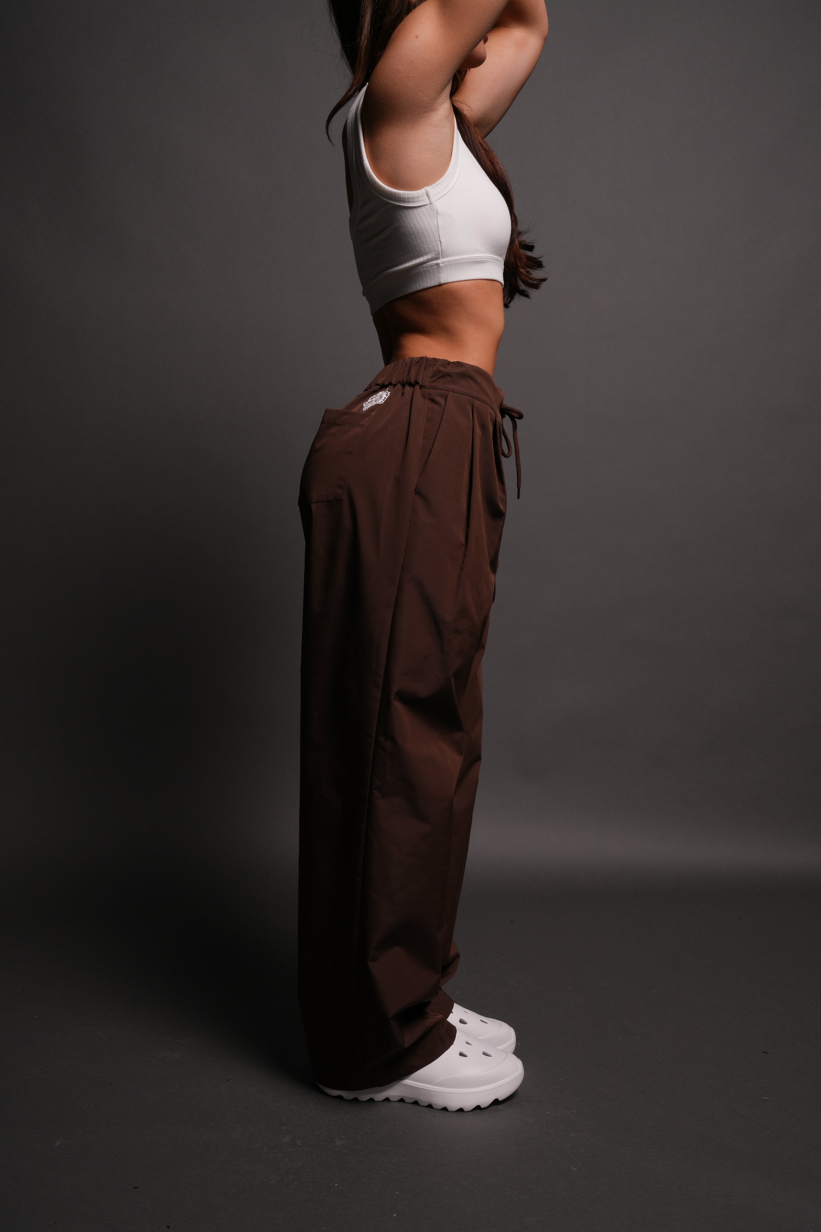 Loyalty Patch Hadi Pants in Brown