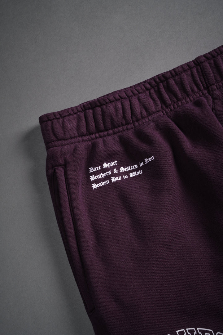 No Match She Post Lounge Sweats in Storm Purple