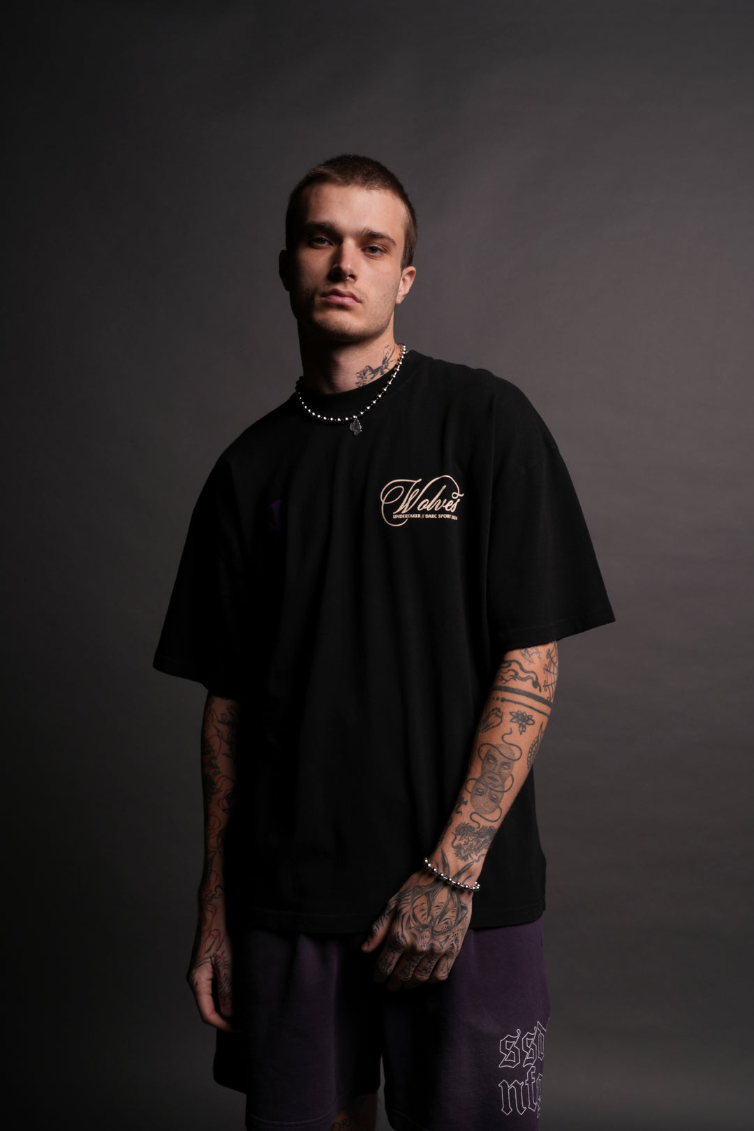 (1 OF 500) From The Grave "Premium" Oversized Tee in Black