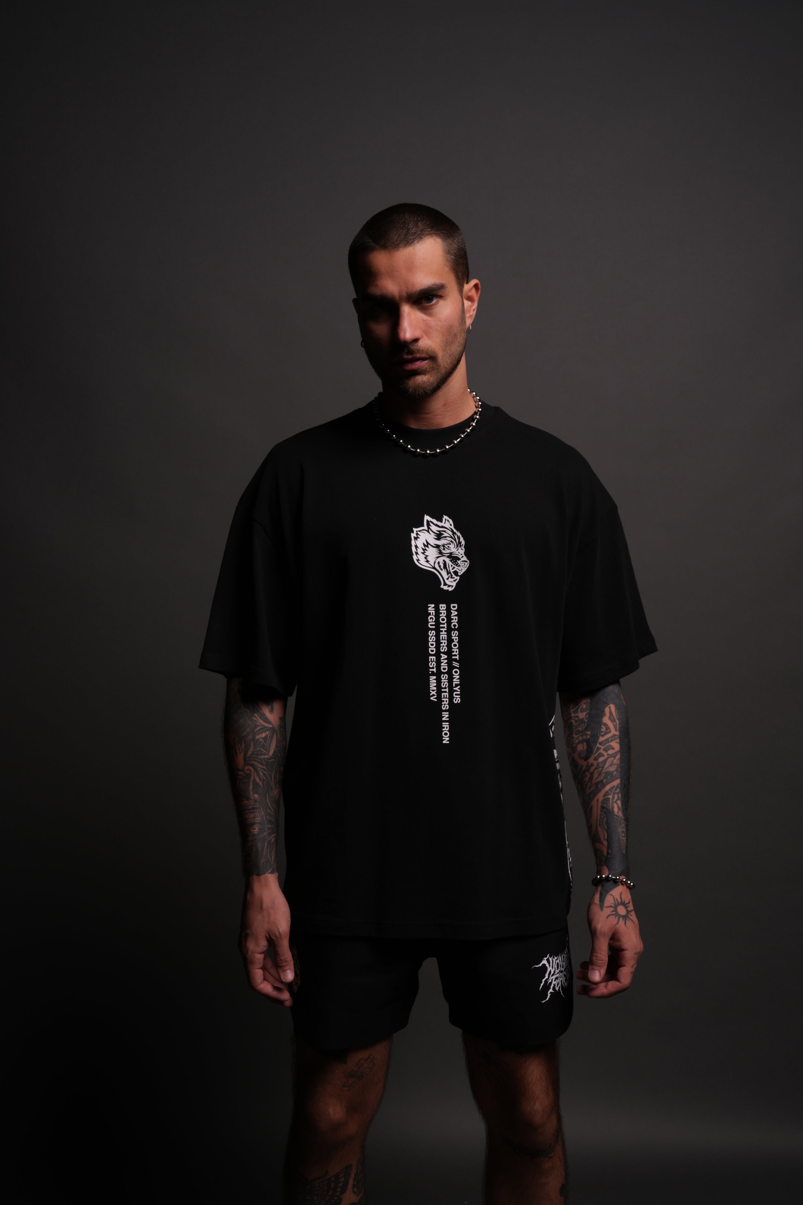 Free Will "Premium" Oversized Tee in Black