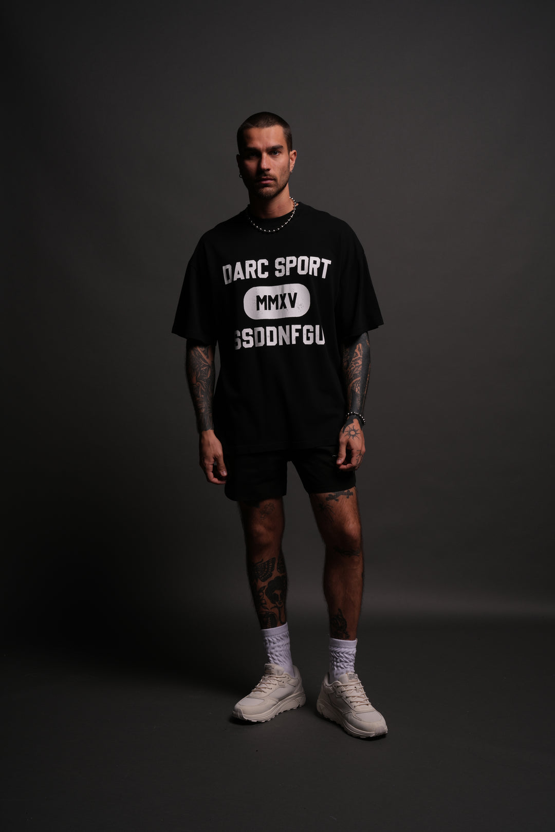 Wolves Forever "Premium" Oversized Tee in Black