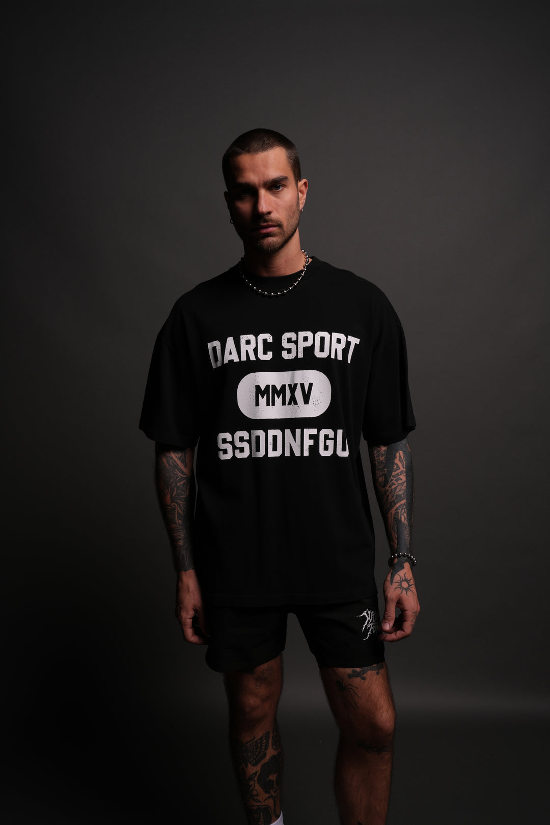 Wolves Forever "Premium" Oversized Tee in Black