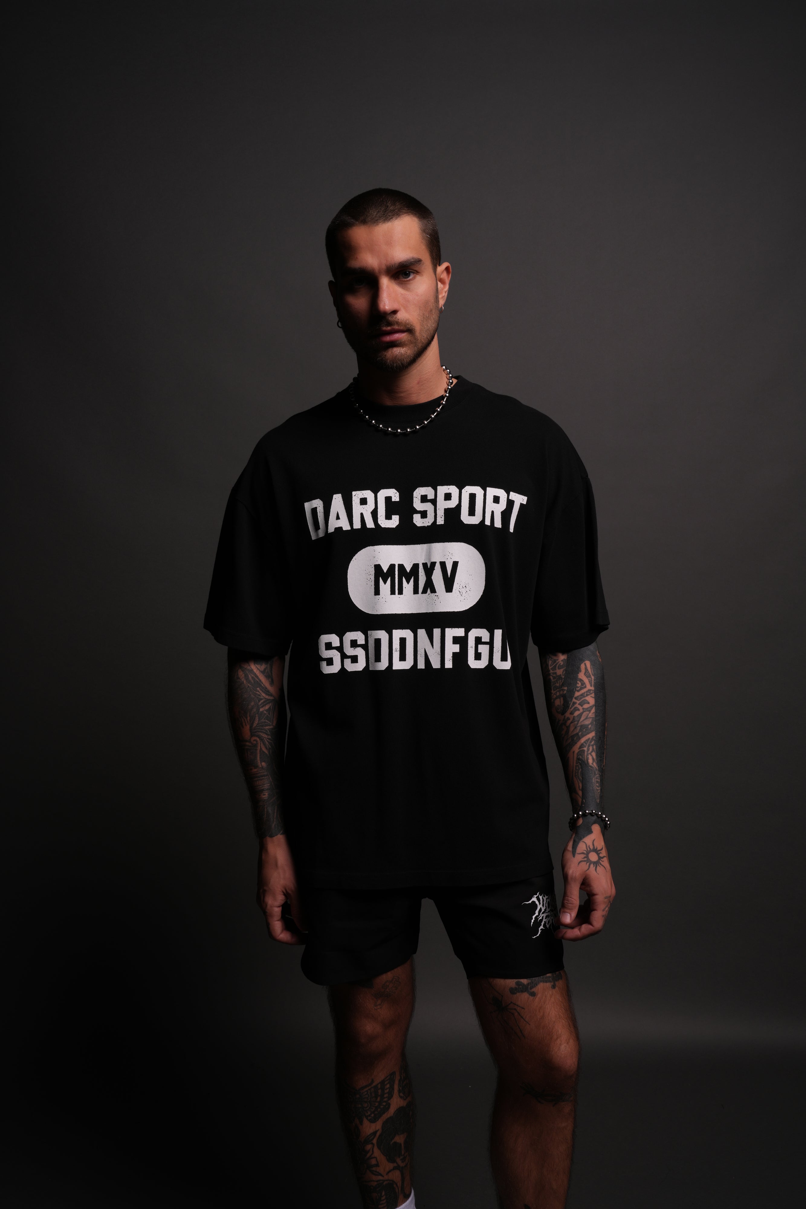 Wolves Forever "Premium" Oversized Tee in Black