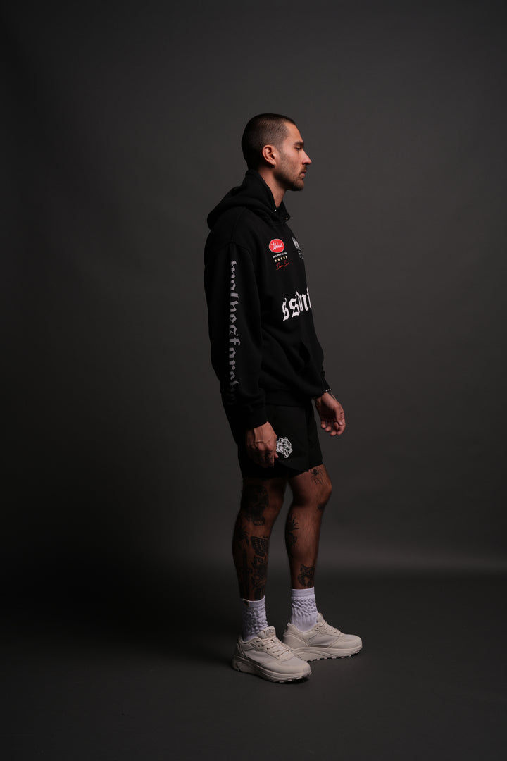 Us Forever "Pierce" Hoodie in Black