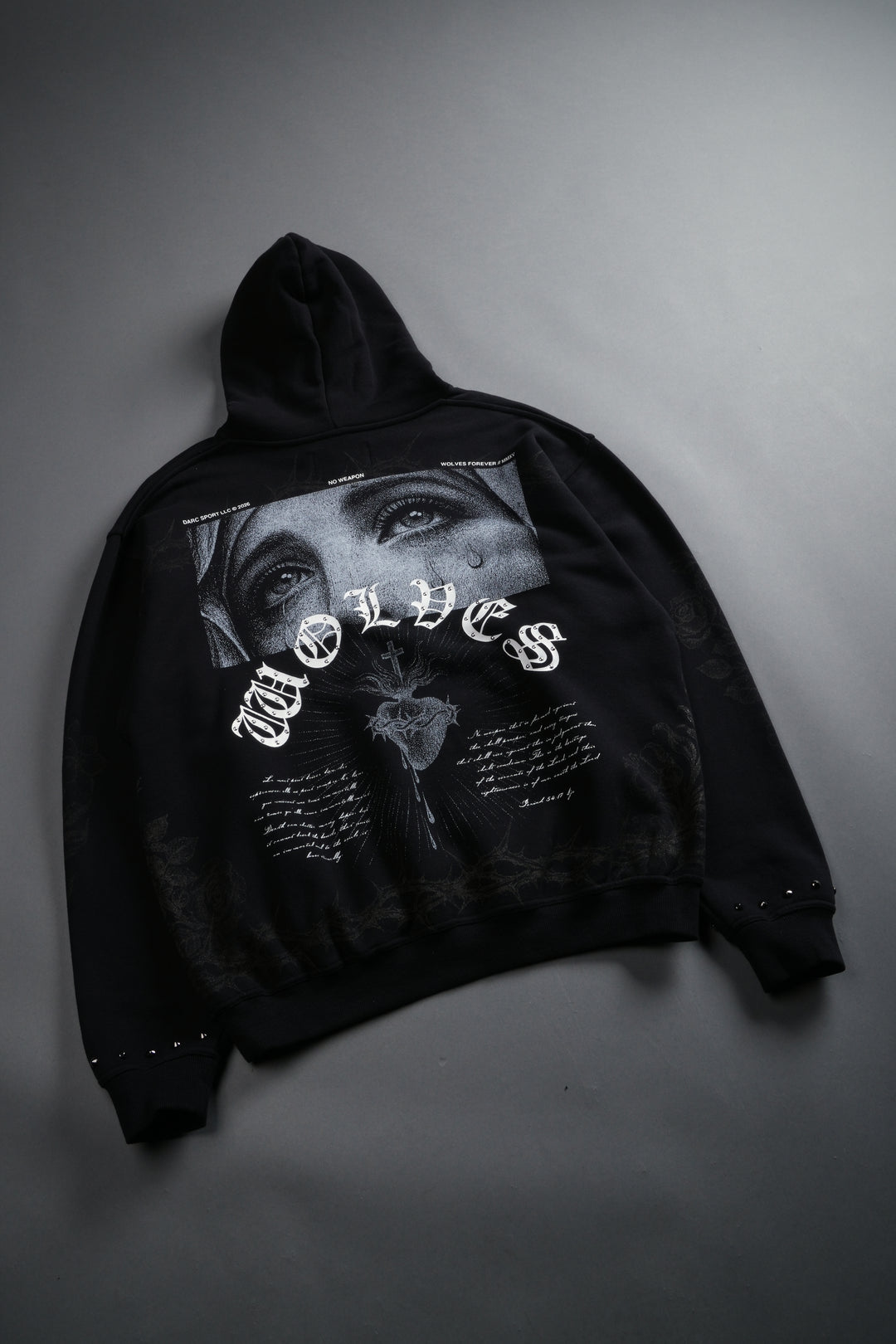 Sanctified "Pierce" Hoodie in Black