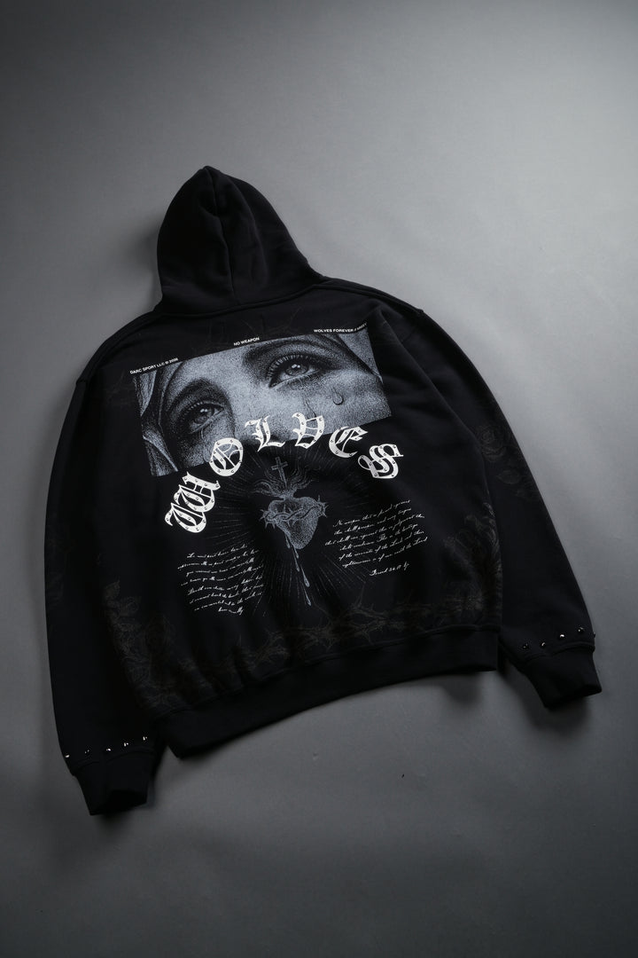 Sanctified "Pierce" Hoodie in Black