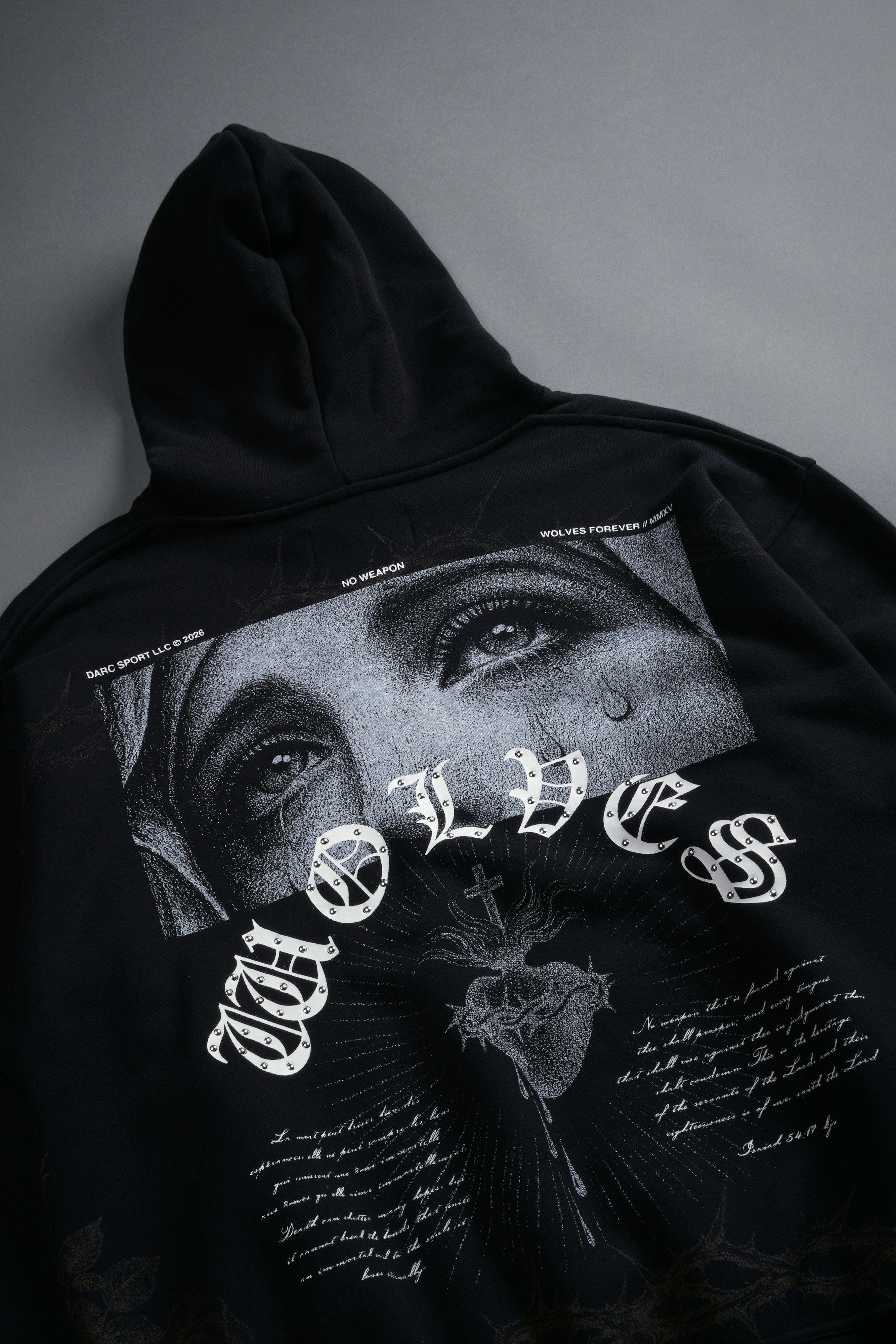 Sanctified "Pierce" Hoodie in Black