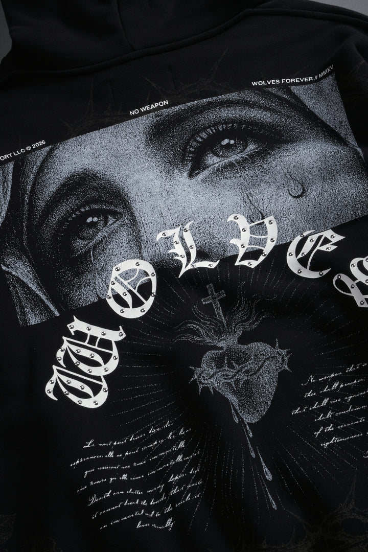 Sanctified "Pierce" Hoodie in Black