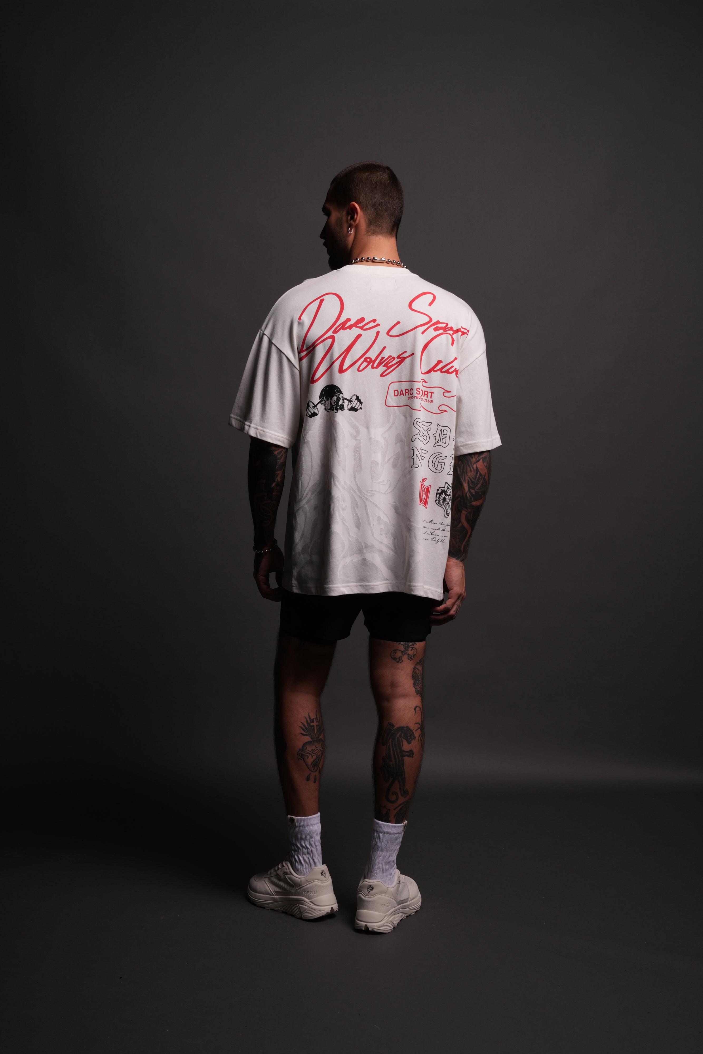 OnlyUs Forever "Premium" Oversized Tee in Cream
