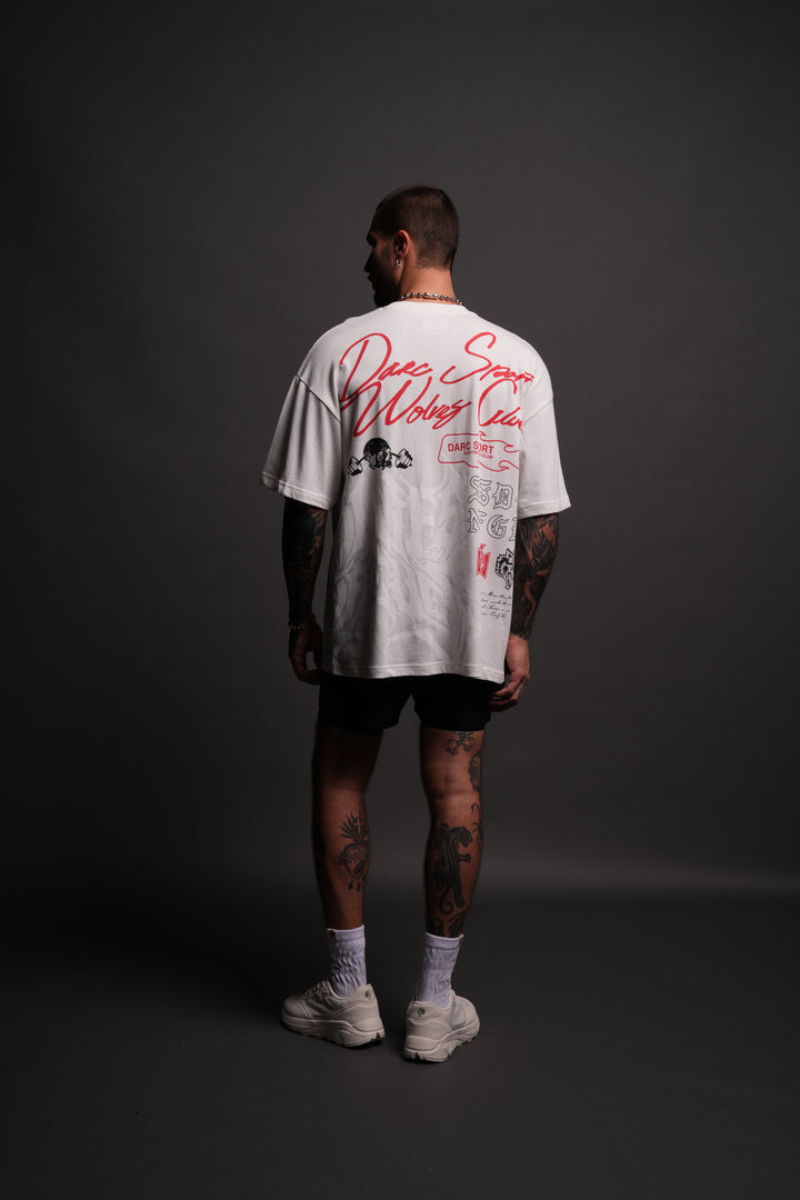 OnlyUs Forever "Premium" Oversized Tee in Cream