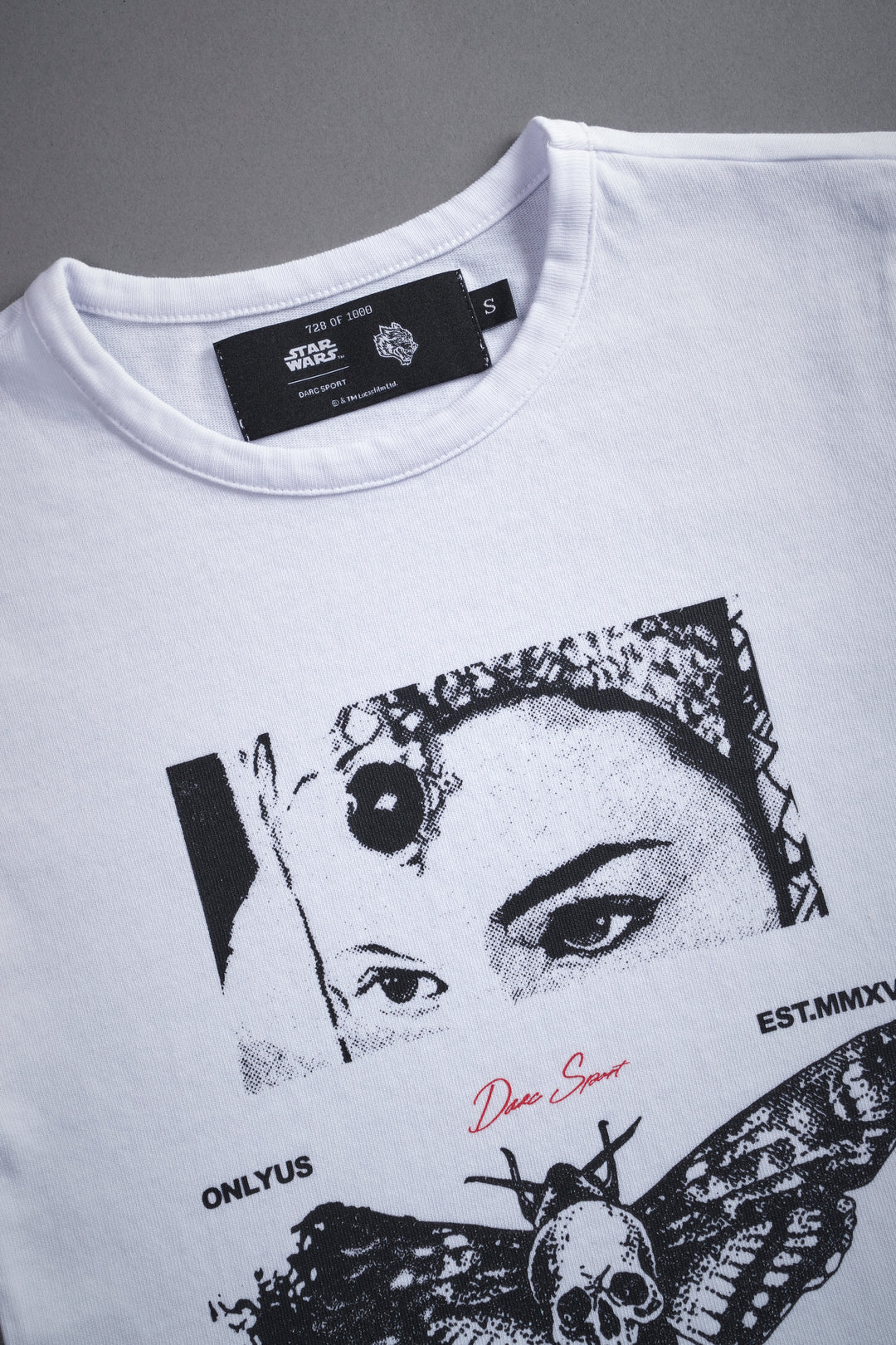 Queen's Shadow "Baby" Tee in White