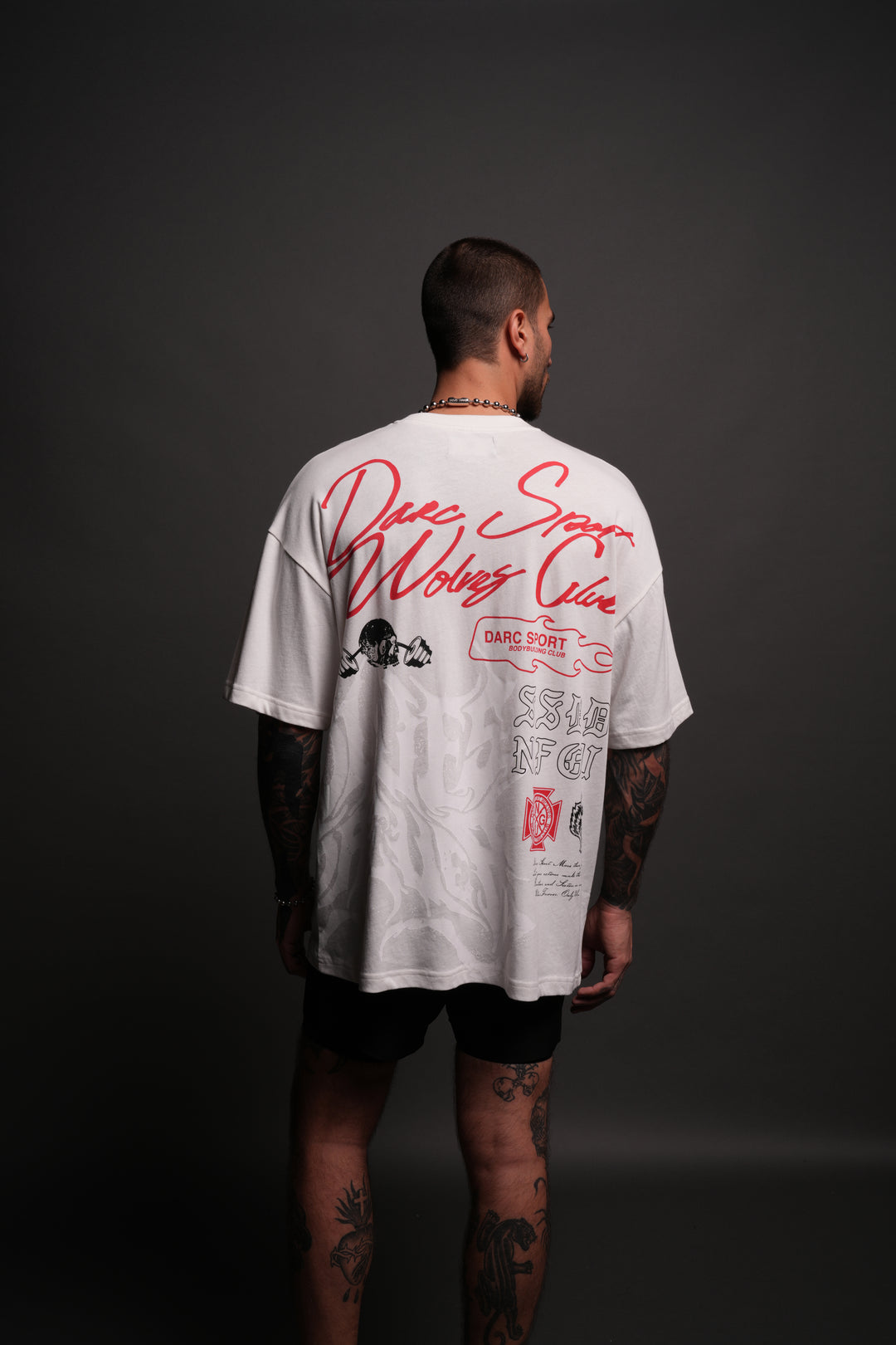 OnlyUs Forever "Premium" Oversized Tee in Cream
