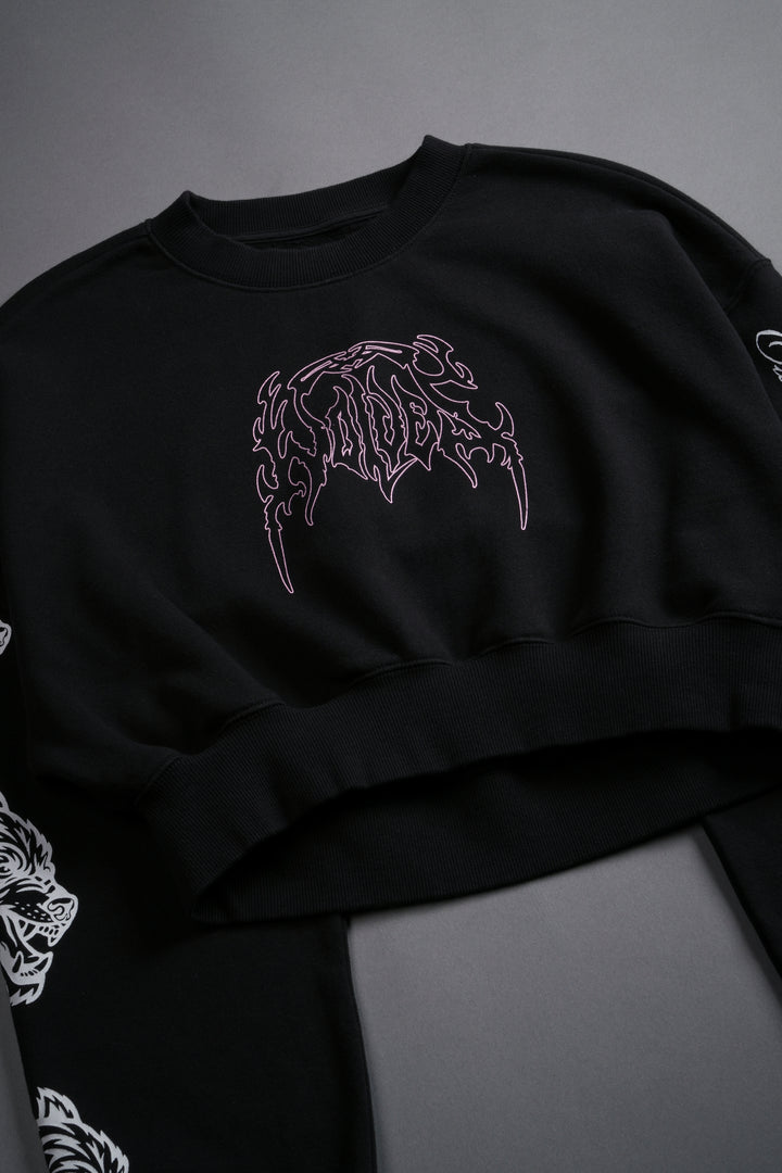 Iron Side Ava Crewneck in Black