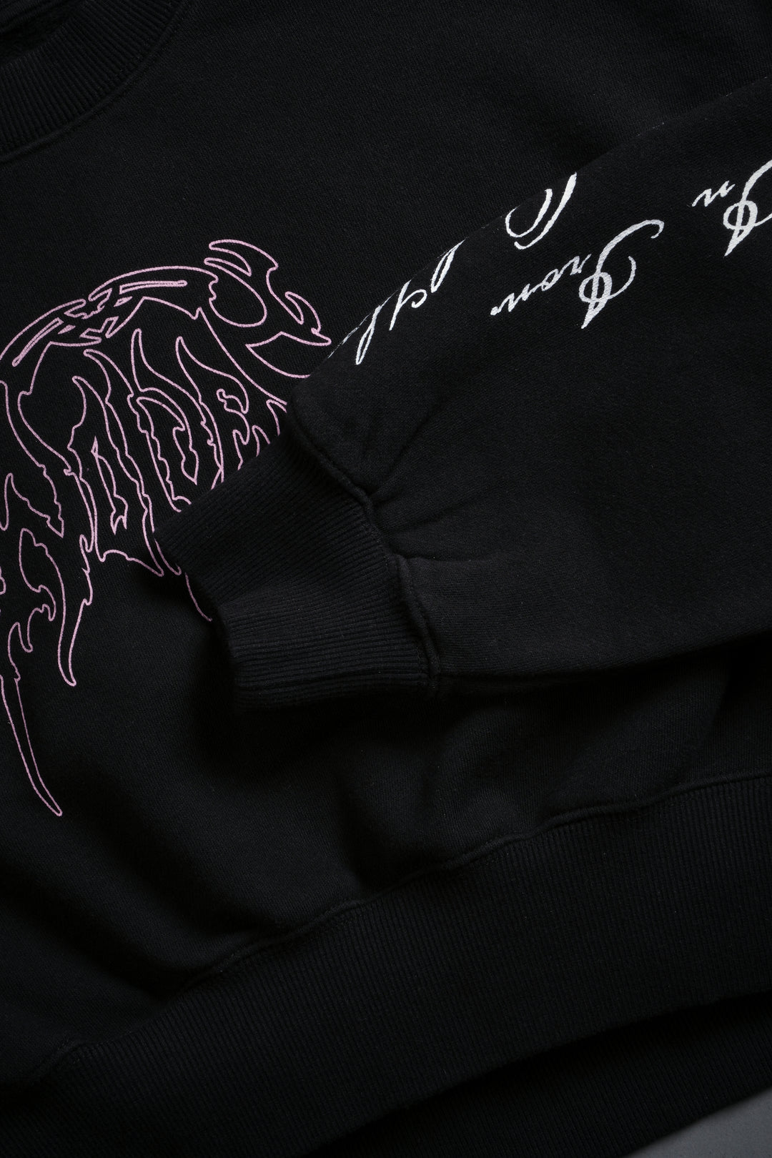 Iron Side Ava Crewneck in Black