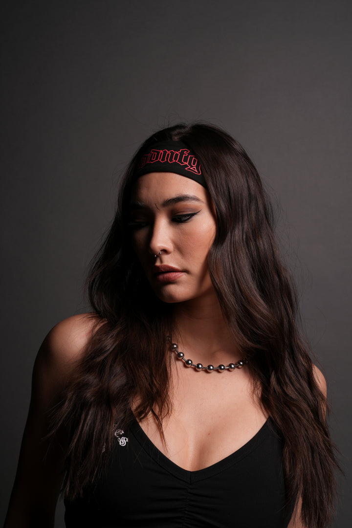 Nuestro Corazón Energy Headband in Black