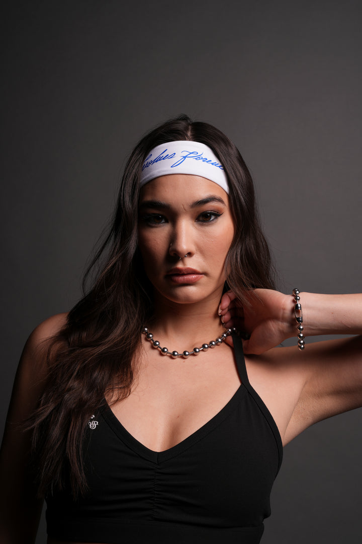 You'll Know It Energy Headband in White