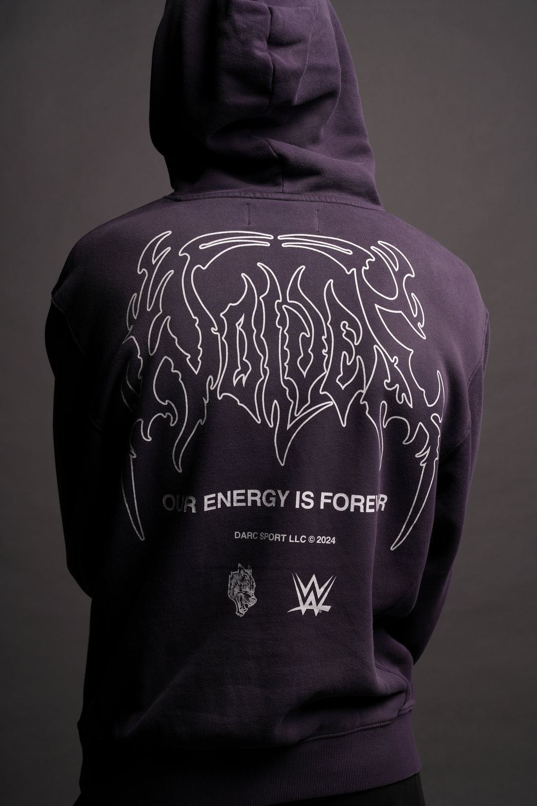 Moth Forever "Dakota" Hoodie in Phantom Purple Sun Fade