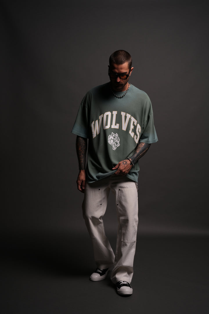 Loyalty "Premium" Unisex Tee in Hunter Green Driftwash